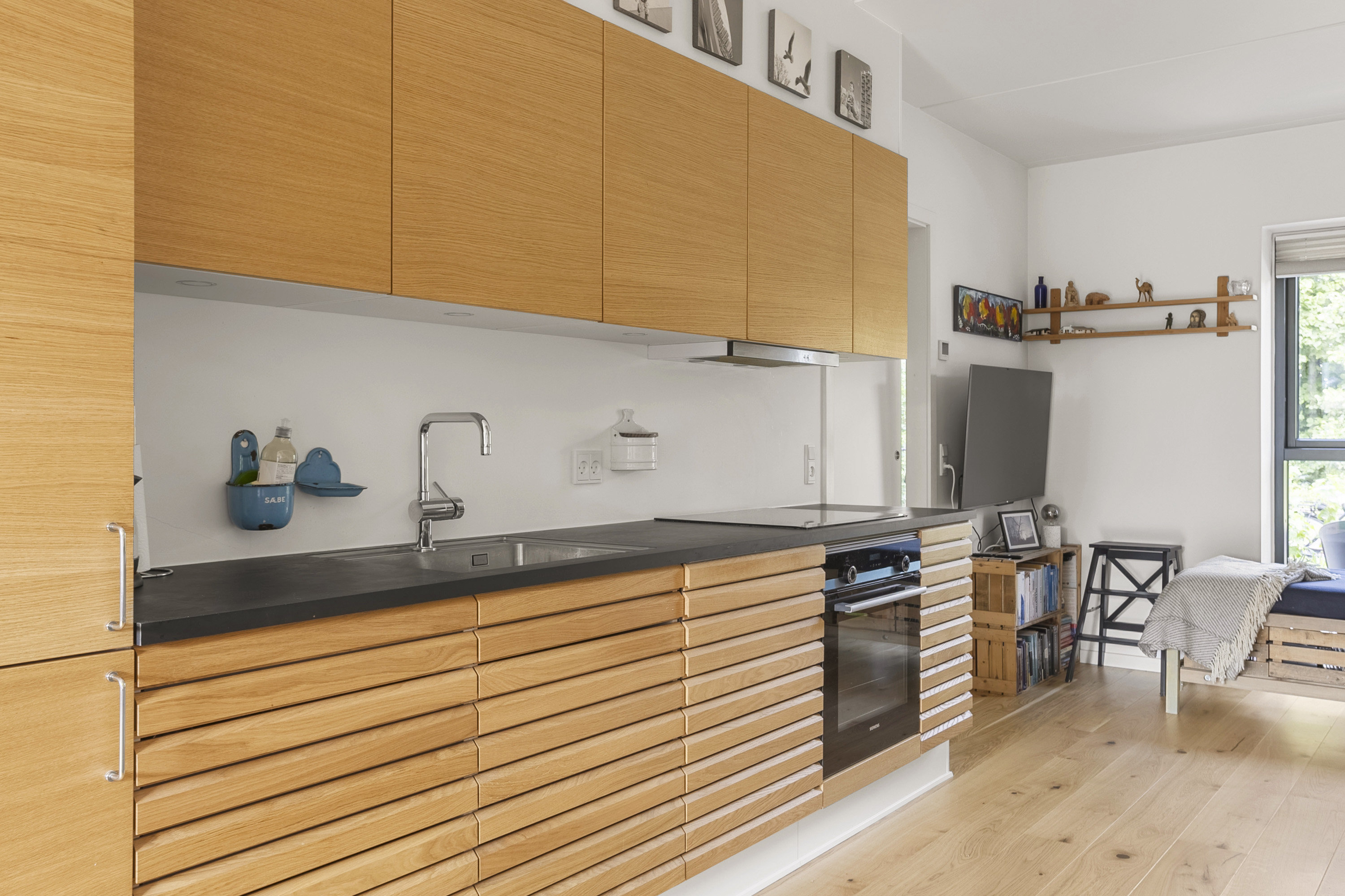 Fremhævet køkken billede i fuldskærmstilstand. Billede af Bodil Lindorffs Gade 48, Lisbjerg, 8200 Aarhus N