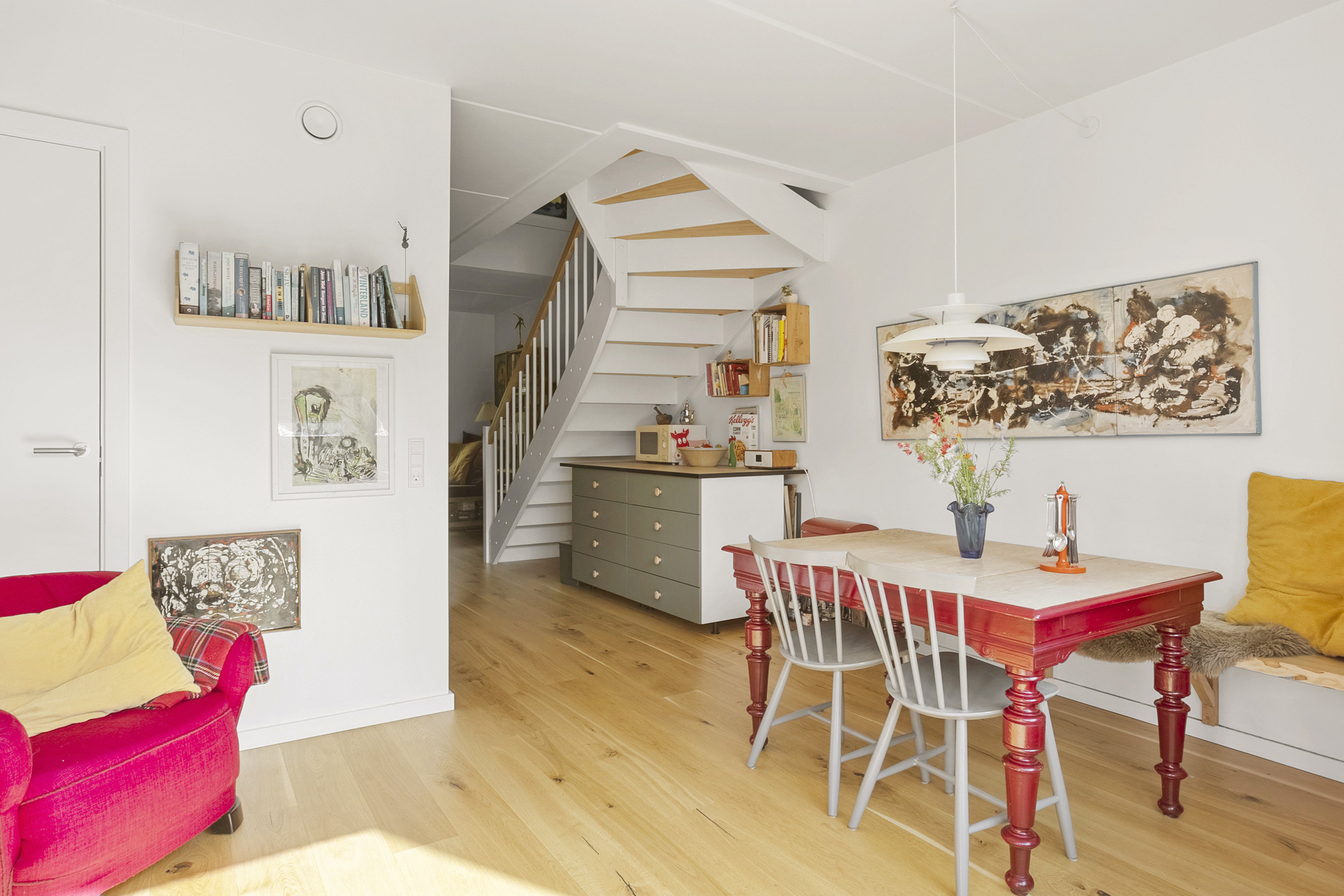 Fremhævet spisestue billede i fuldskærmstilstand. Billede af Bodil Lindorffs Gade 48, Lisbjerg, 8200 Aarhus N