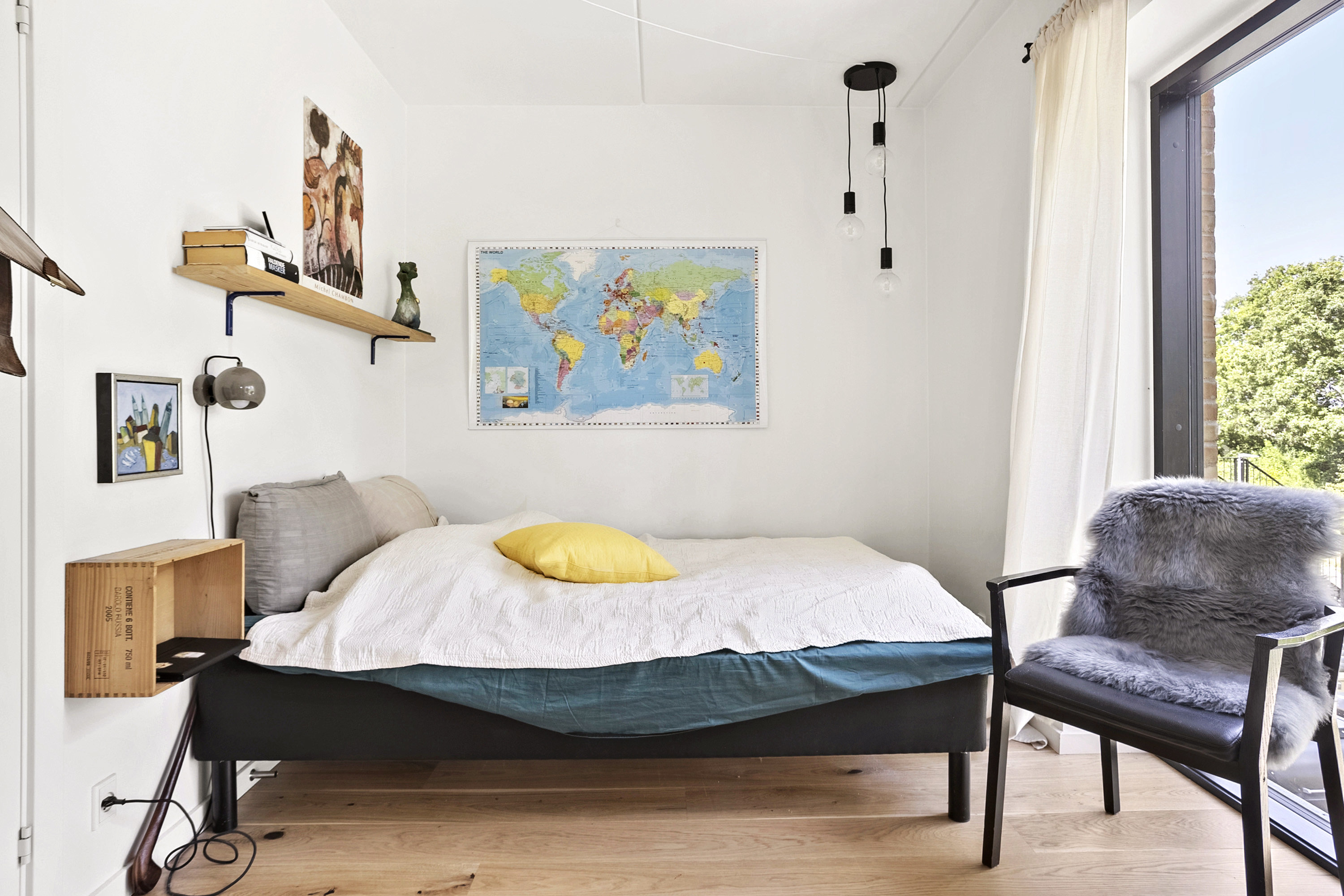 Fremhævet soveværelse billede i fuldskærmstilstand. Billede af Bodil Lindorffs Gade 48, Lisbjerg, 8200 Aarhus N