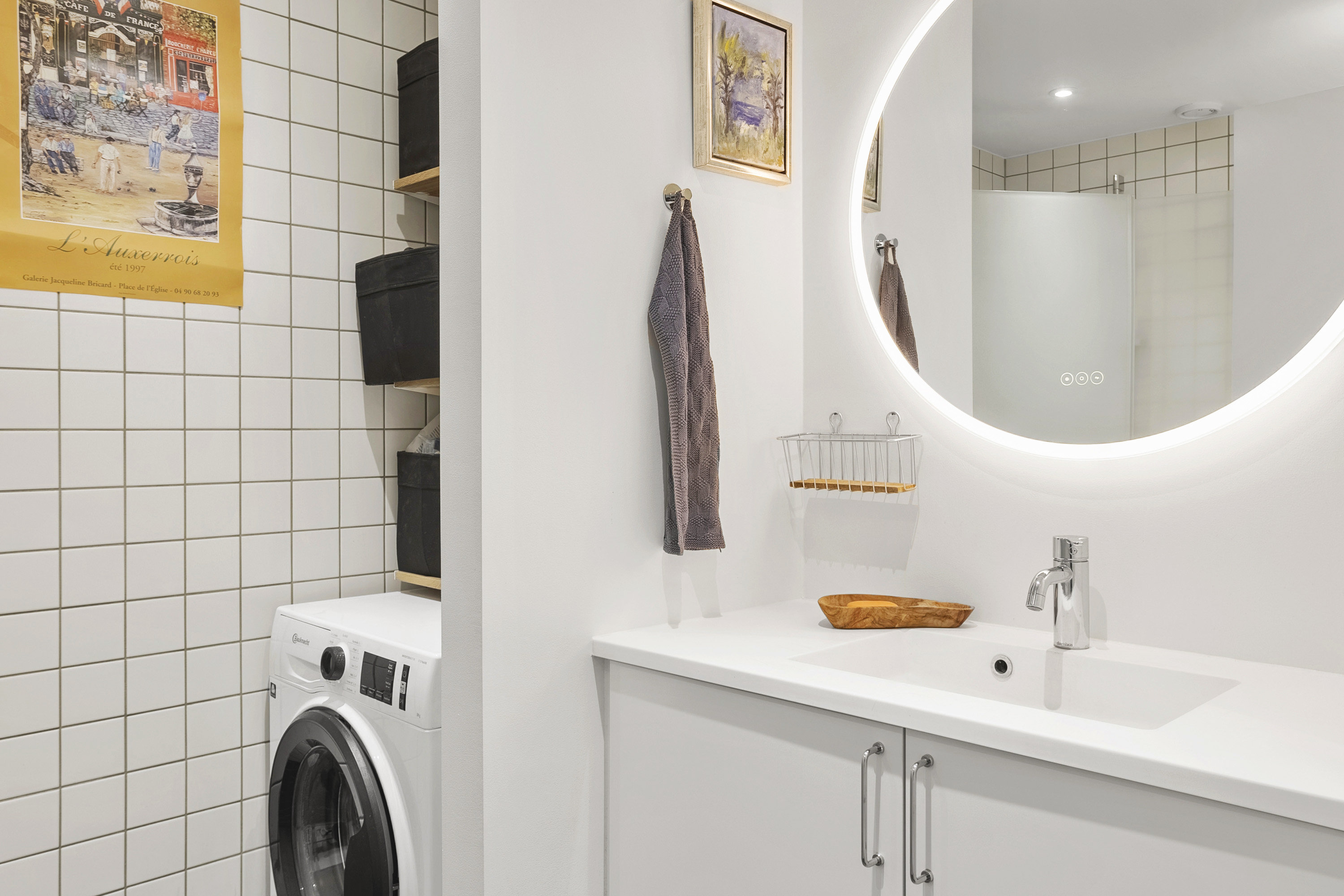 Fremhævet badeværelse billede i fuldskærmstilstand. Billede af Bodil Lindorffs Gade 48, Lisbjerg, 8200 Aarhus N