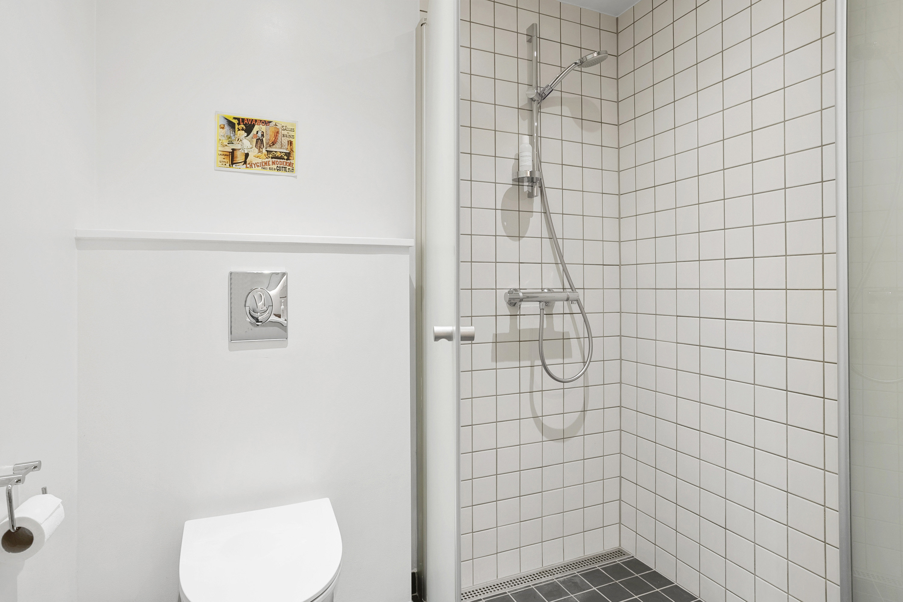 Fremhævet badeværelse billede i fuldskærmstilstand. Billede af Bodil Lindorffs Gade 48, Lisbjerg, 8200 Aarhus N