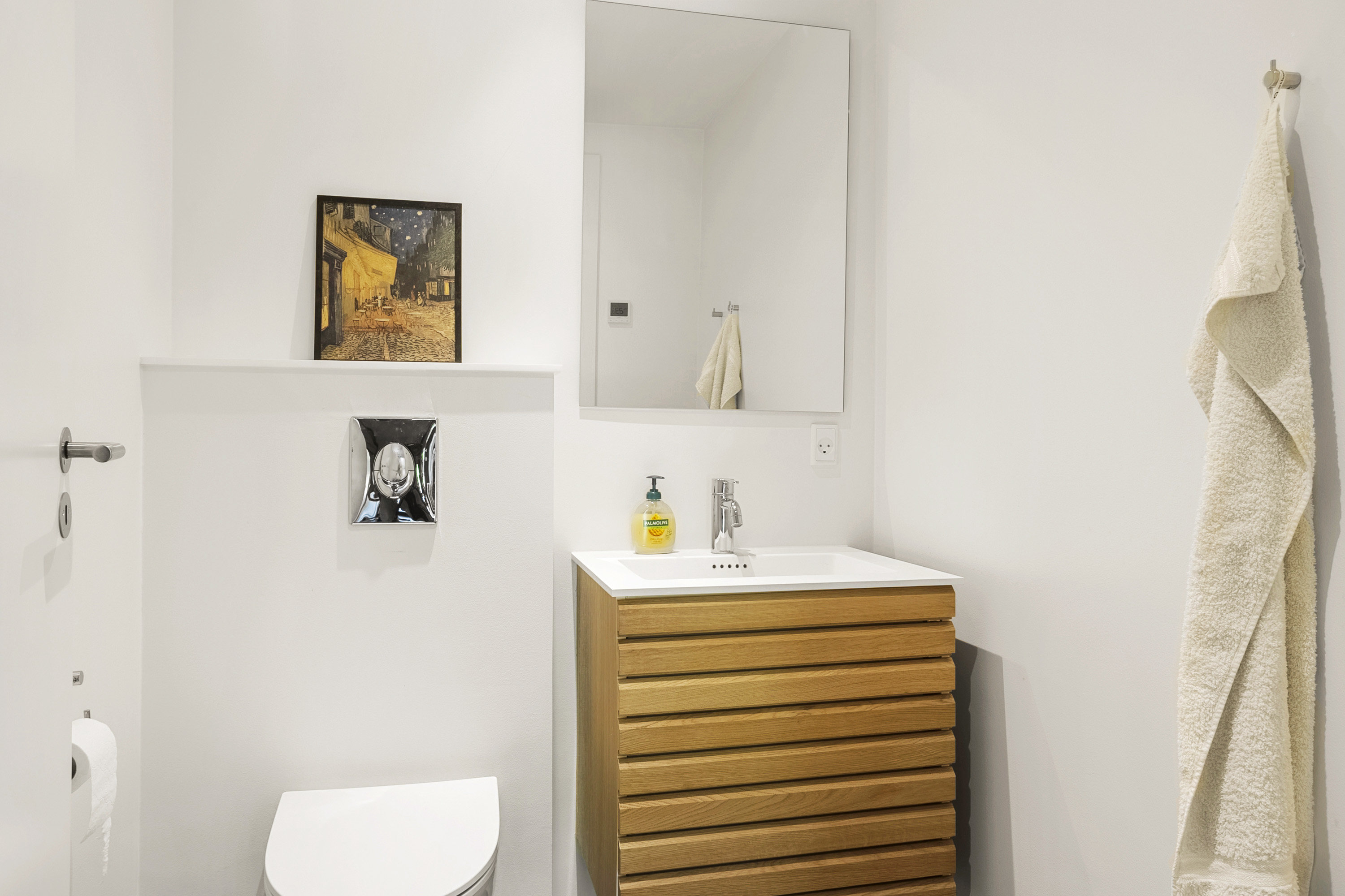 Fremhævet badeværelse billede i fuldskærmstilstand. Billede af Bodil Lindorffs Gade 48, Lisbjerg, 8200 Aarhus N