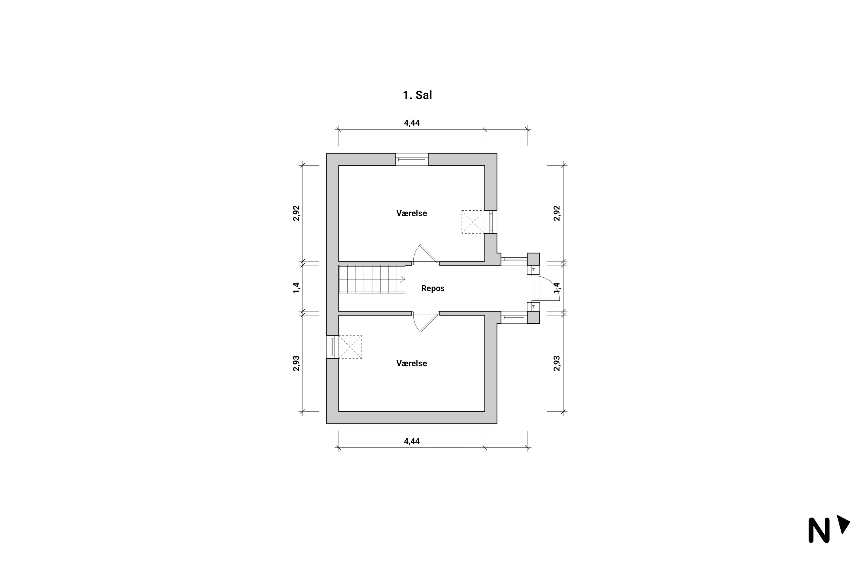 Plantegninger billede af Østersøvej 47, 4872 Idestrup
