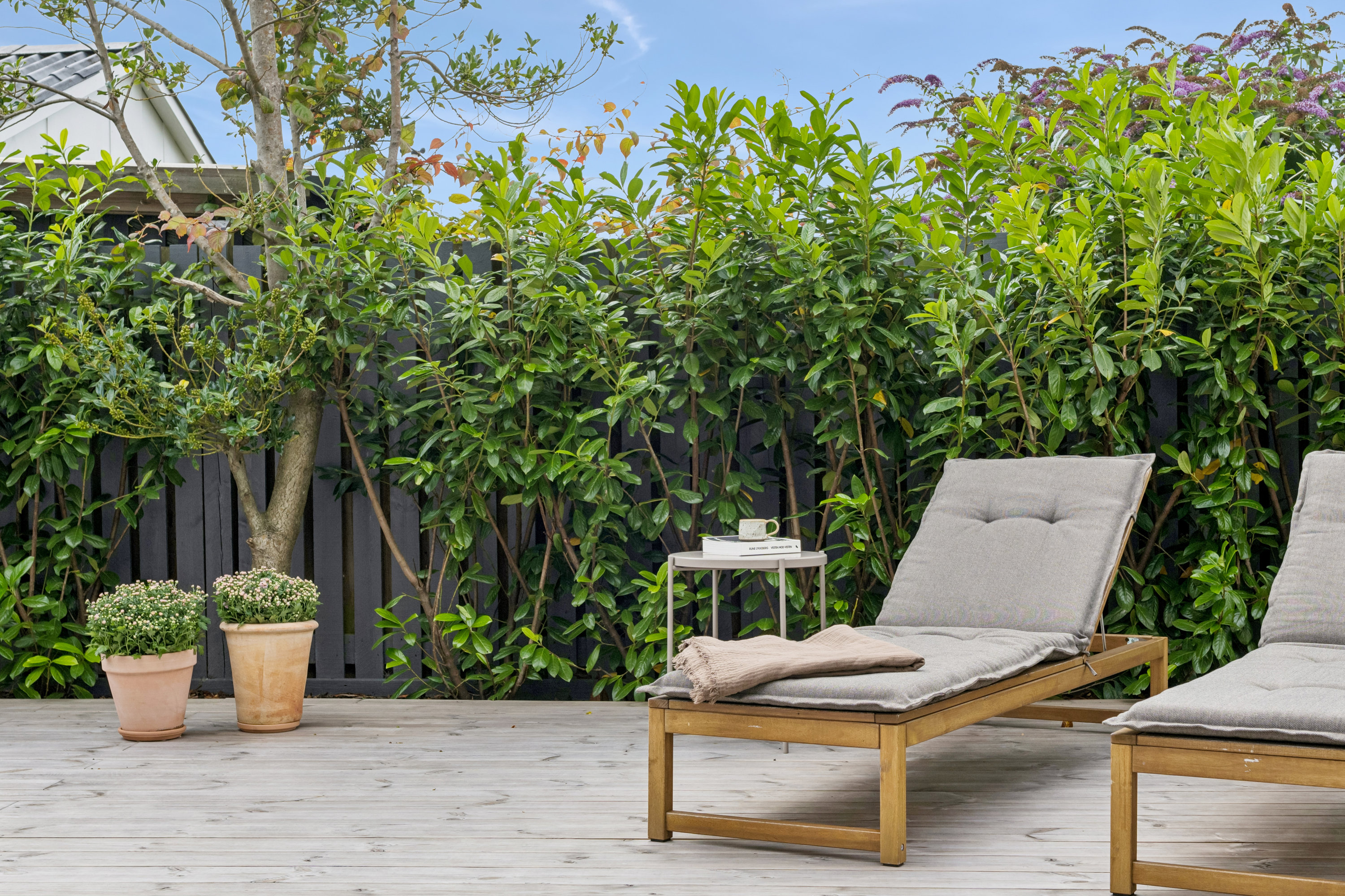 Fremhævet terrasse billede i fuldskærmstilstand. Billede af Solvænget 31, 2791 Dragør