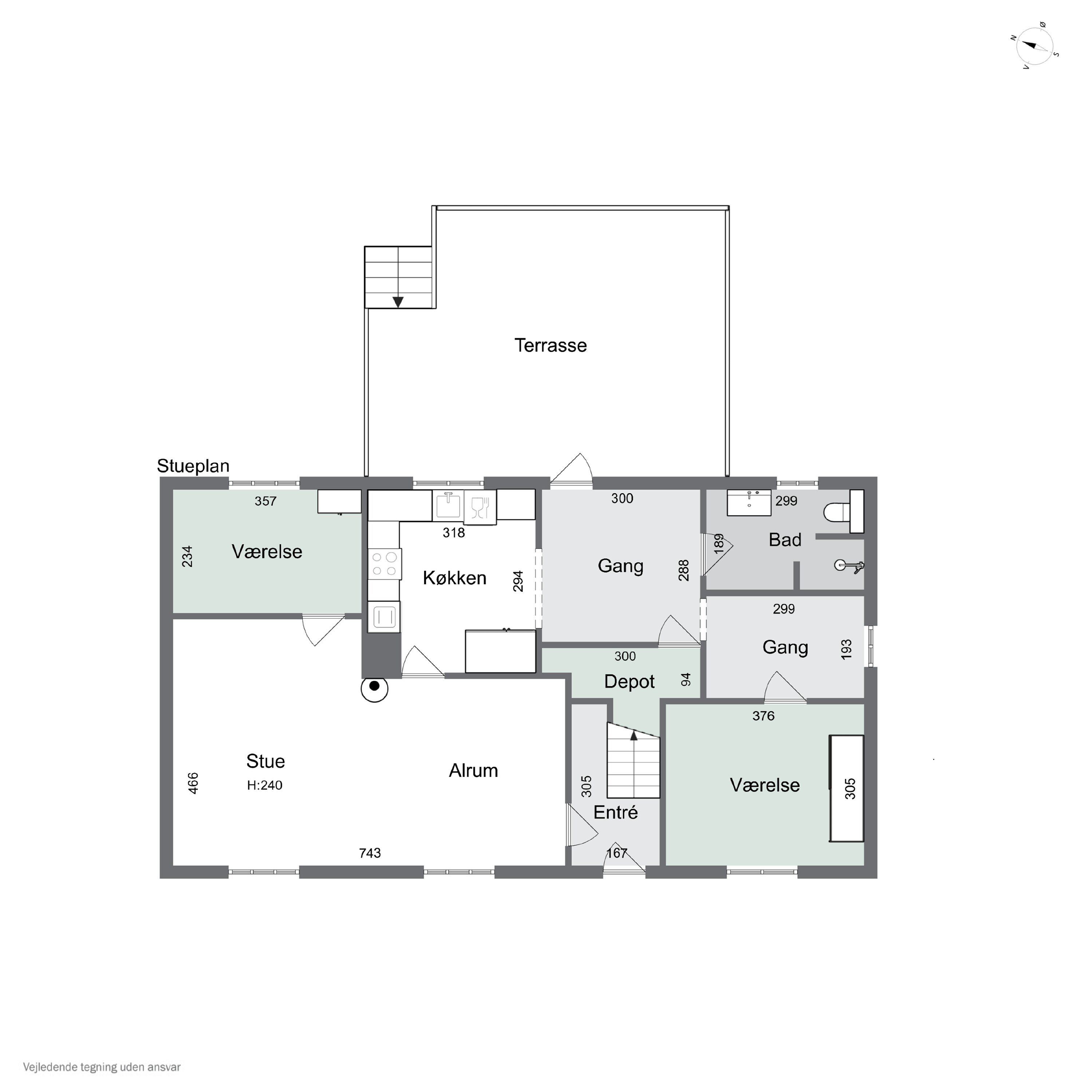 Plantegninger billede af Vesterhavsgade 154, Vorupør, 7700 Thisted