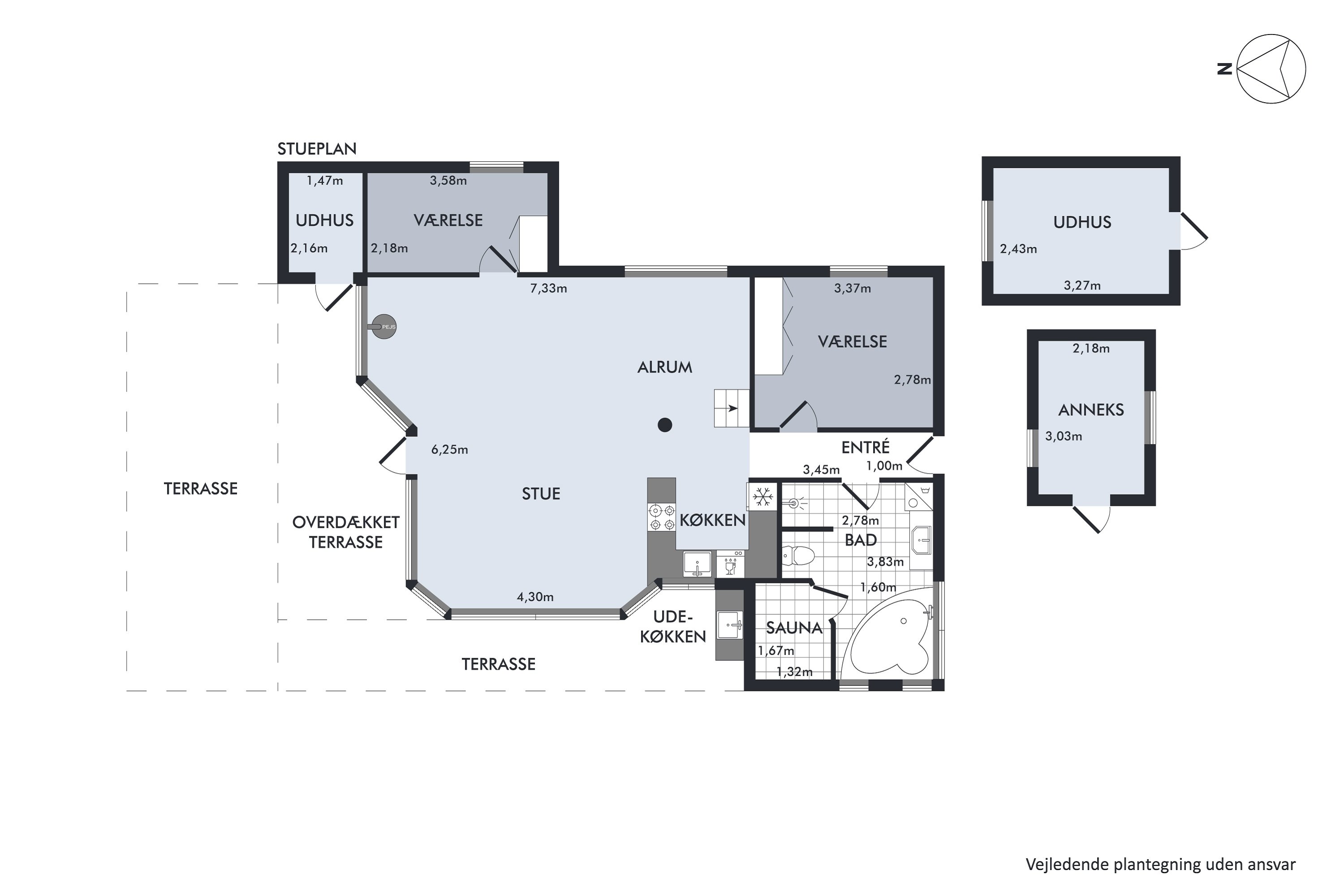 Plantegninger billede af Sivsangervej 10, Fuglslev, 8400 Ebeltoft