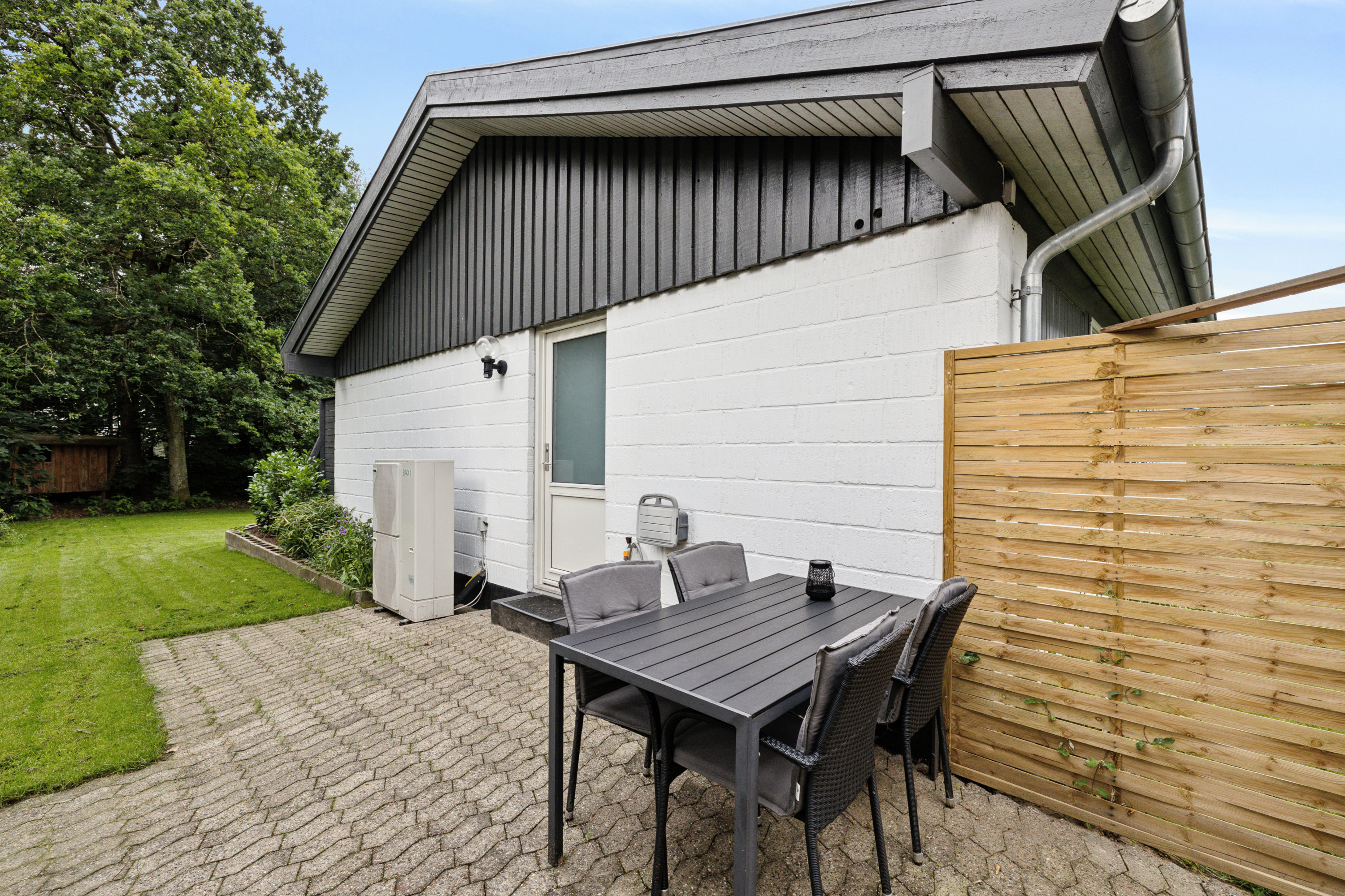 Fremhævet terrasse billede i fuldskærmstilstand. Billede af Egestien 4, Birgittelyst, 8800 Viborg