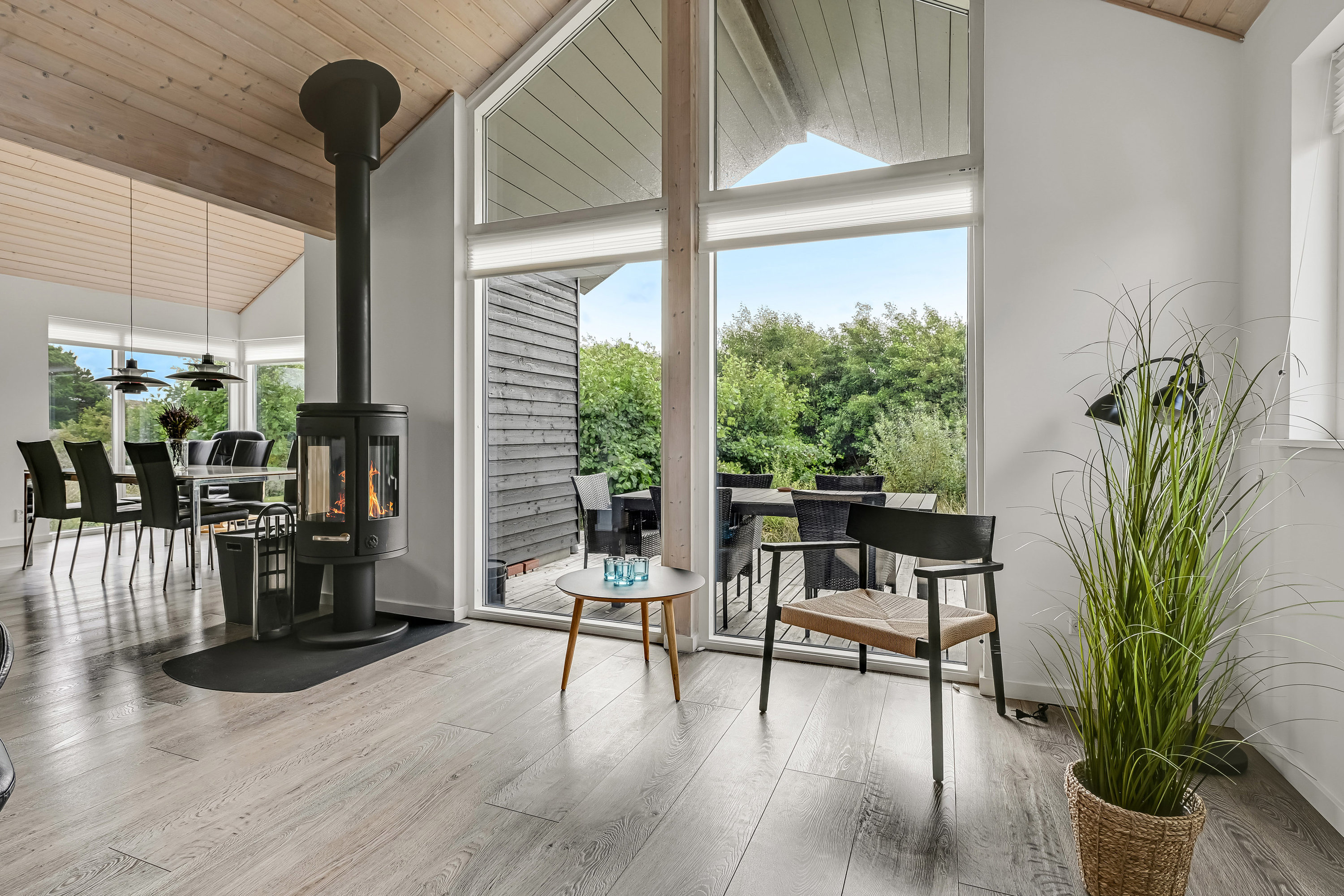 Fremhævet stue billede i fuldskærmstilstand. Billede af Vester Engvej 5A, Rindby Strand, 6720 Fanø