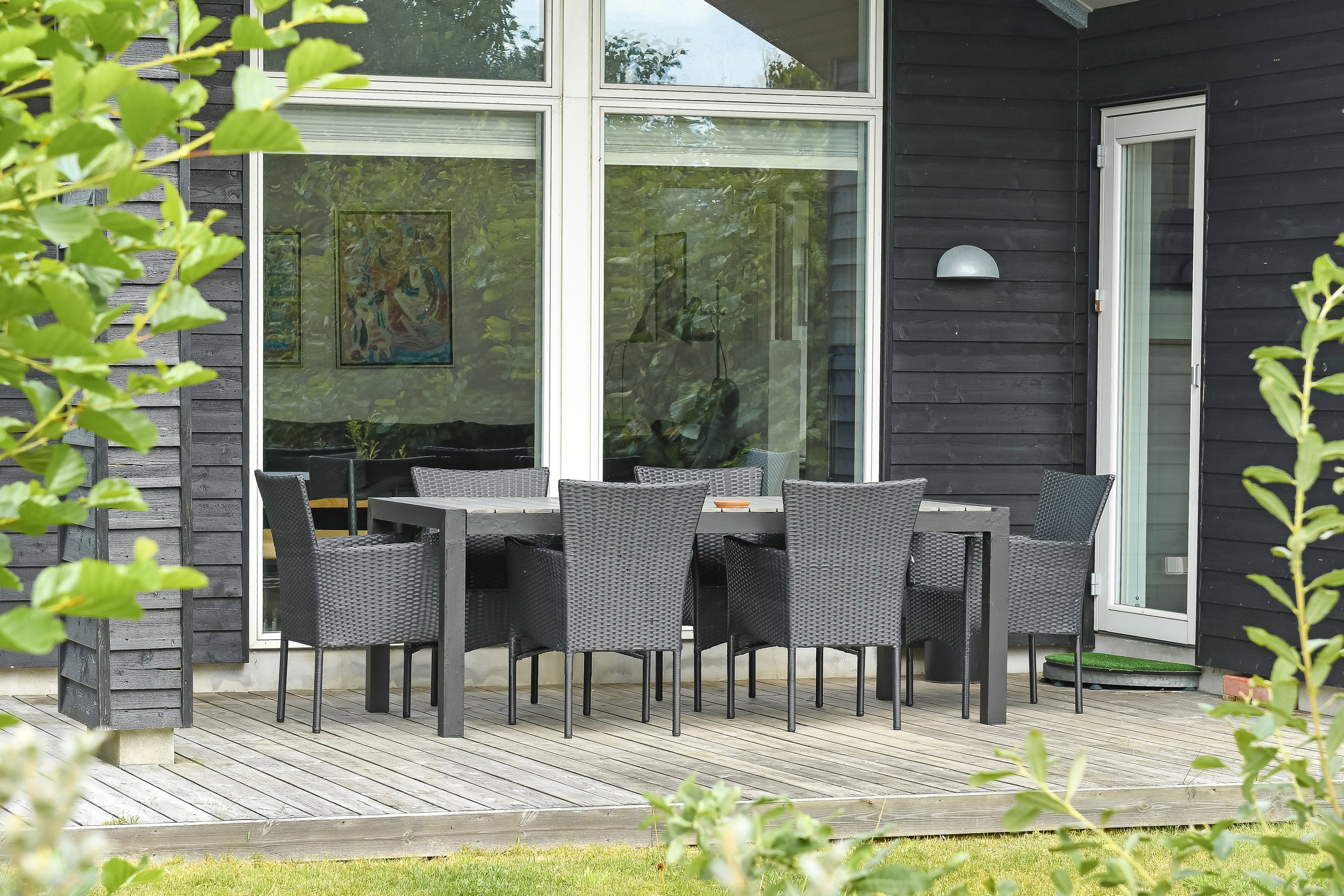 Fremhævet terrasse billede i fuldskærmstilstand. Billede af Vester Engvej 5A, Rindby Strand, 6720 Fanø