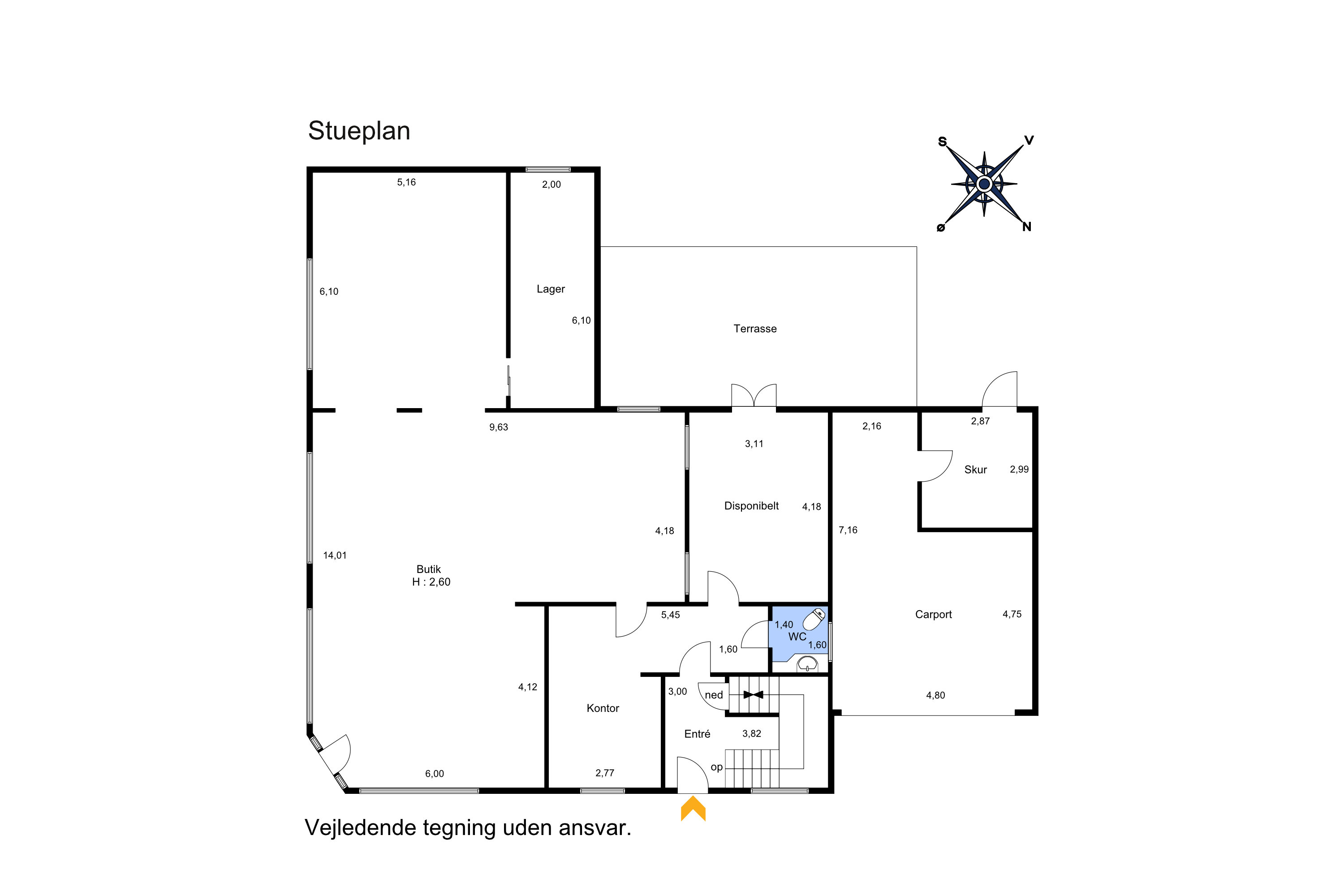 Plantegninger billede af Torvegade 13A, 6510 Gram