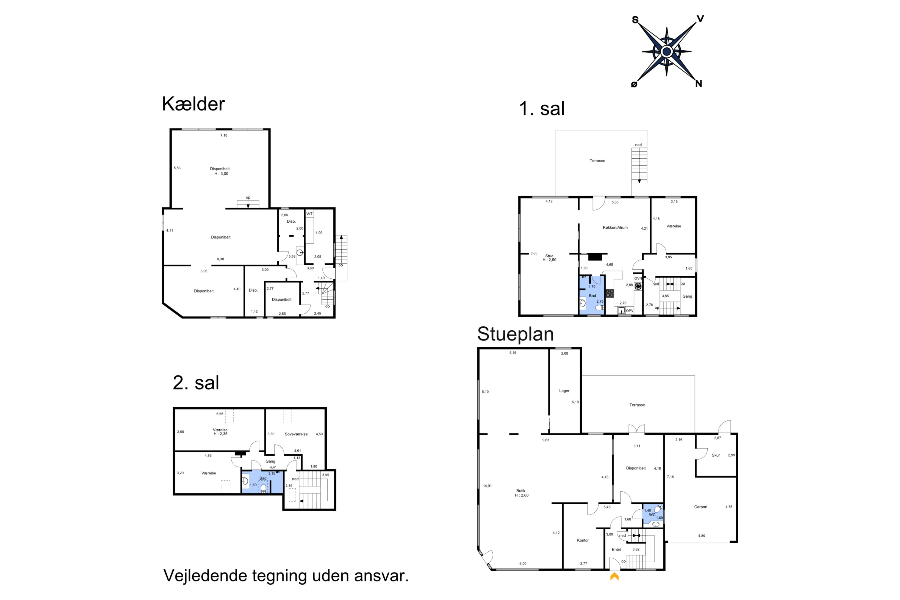 Plantegninger billede af Torvegade 13A, 6510 Gram