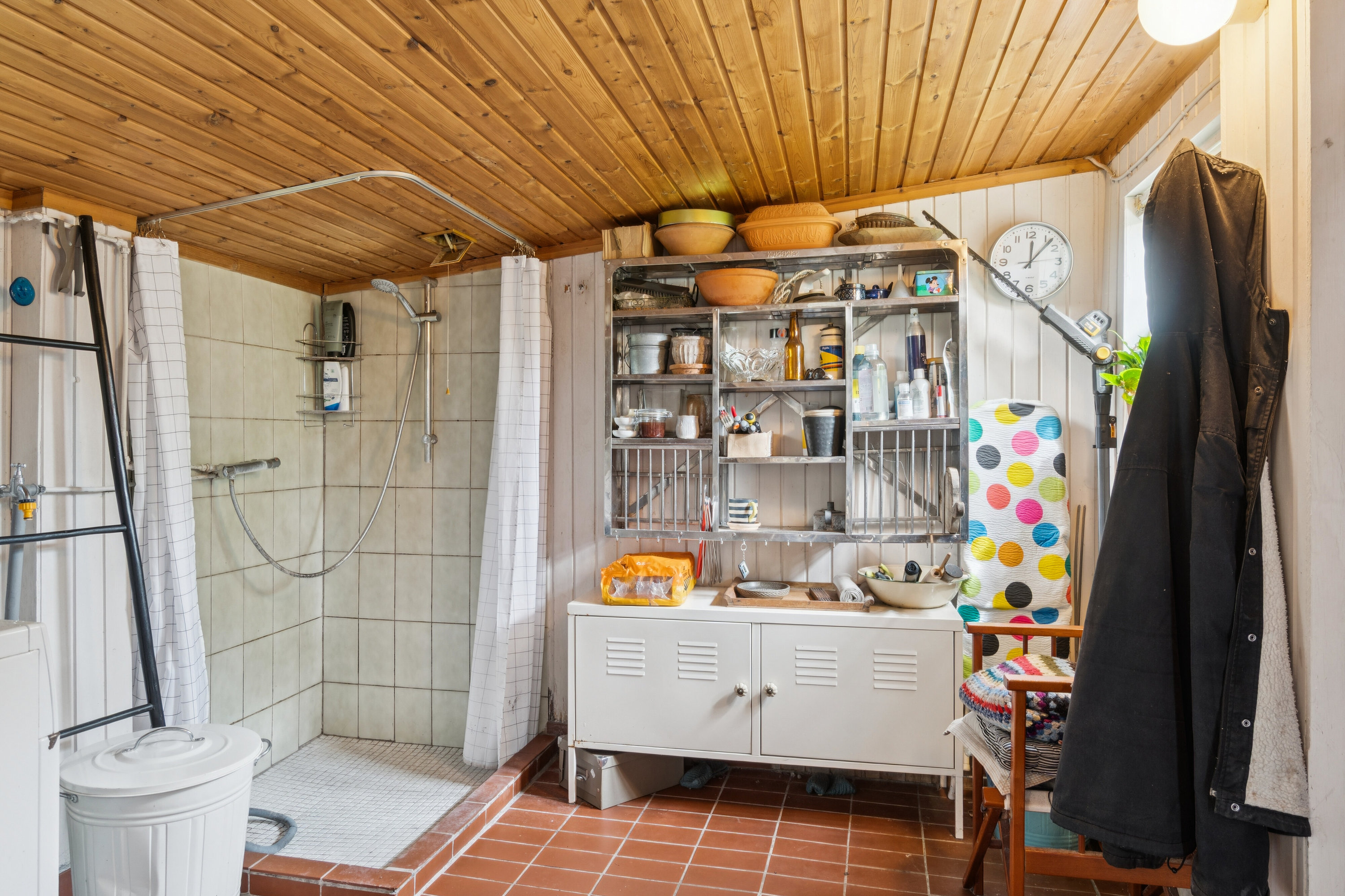 Fremhævet badeværelse billede i fuldskærmstilstand. Billede af Kissendrupvej 1B, Brandskov, 4654 Faxe Ladeplads