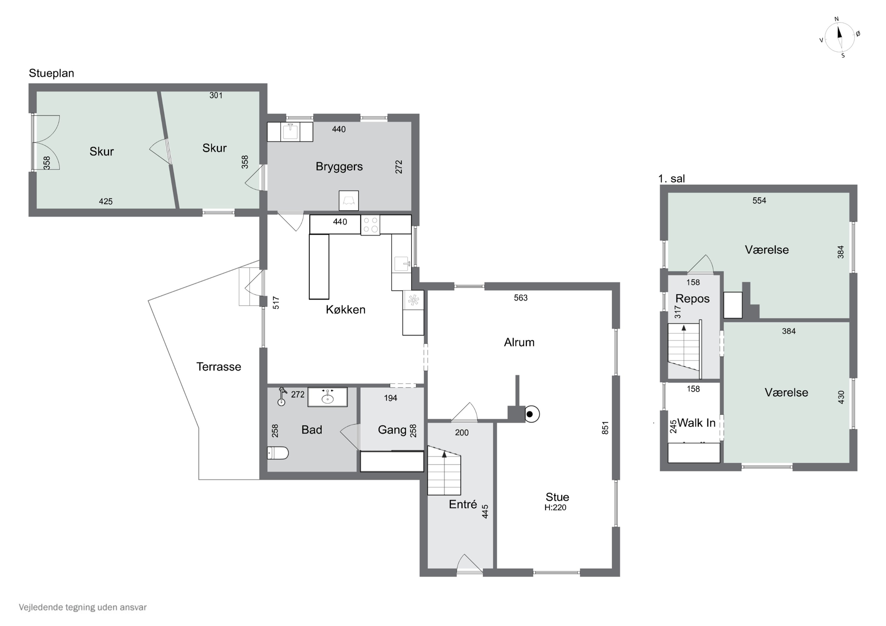 Plantegninger billede af Faxevej 38, 4654 Faxe Ladeplads