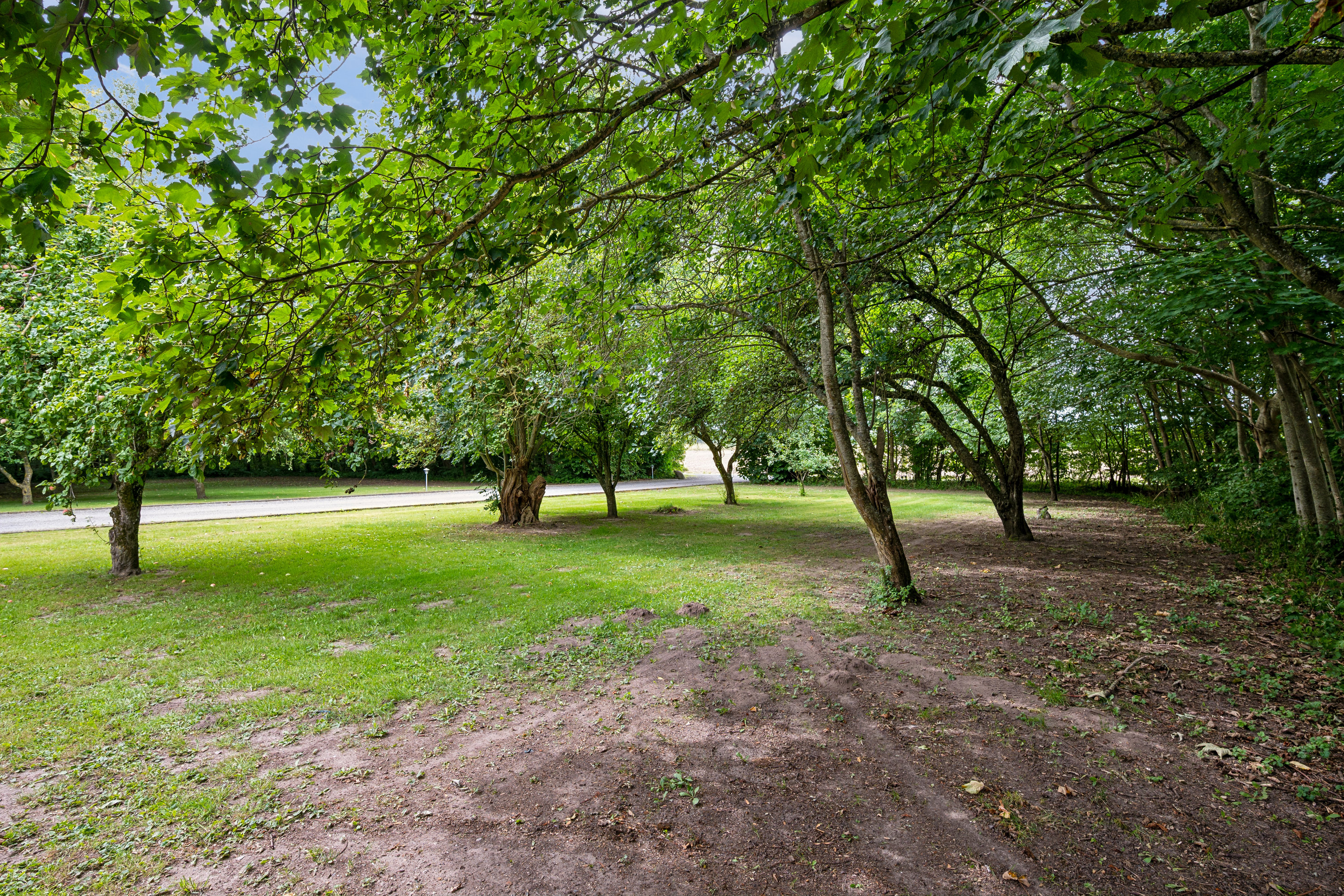 Fremhævet omgivelser billede i fuldskærmstilstand. Billede af Sandballevej 92, Grundfør, 8382 Hinnerup