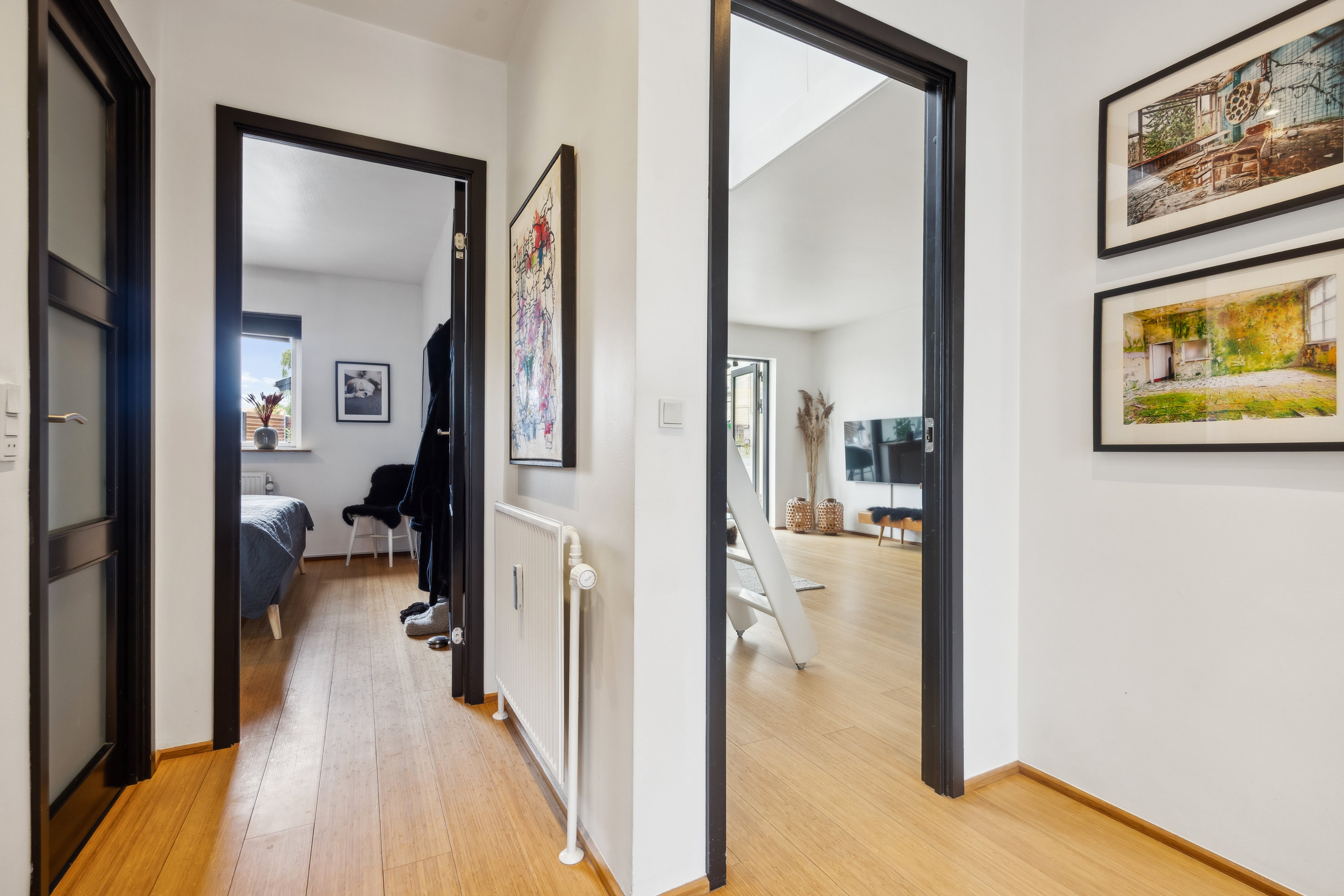 Fremhævet gang billede i fuldskærmstilstand. Billede af Ellebæk 22, 9400 Nørresundby