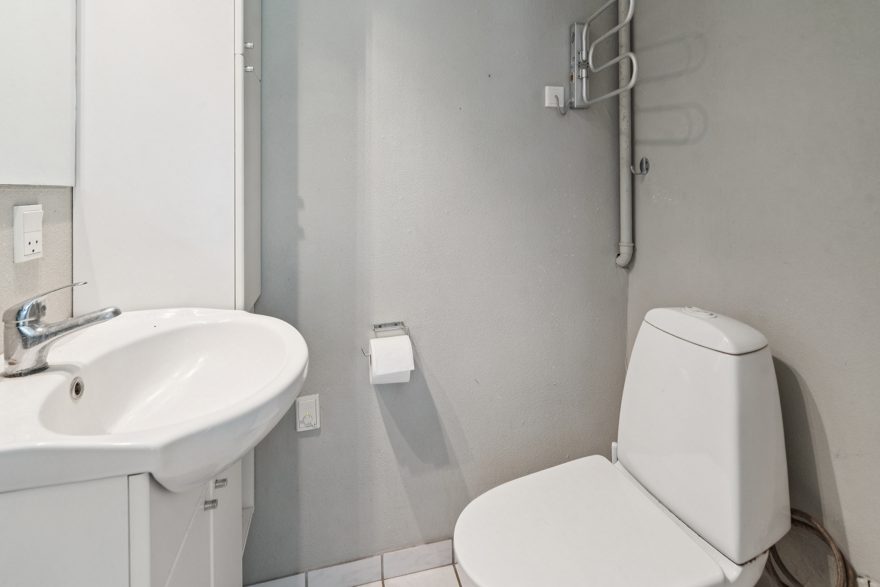 Fremhævet badeværelse billede i fuldskærmstilstand. Billede af Odensevej 307, Ladby, 5300 Kerteminde