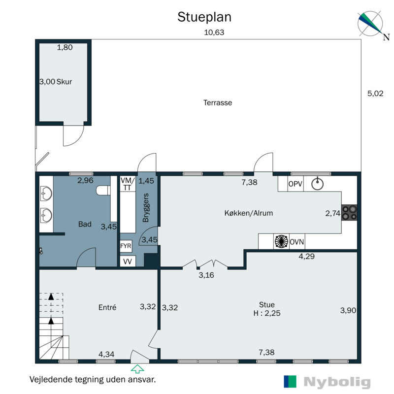 Plantegninger billede af Algade 7, 4220 Korsør