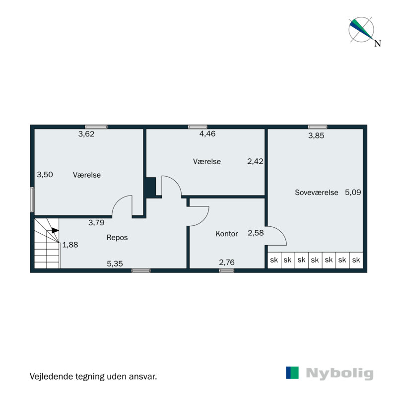 Plantegninger billede af Algade 7, 4220 Korsør