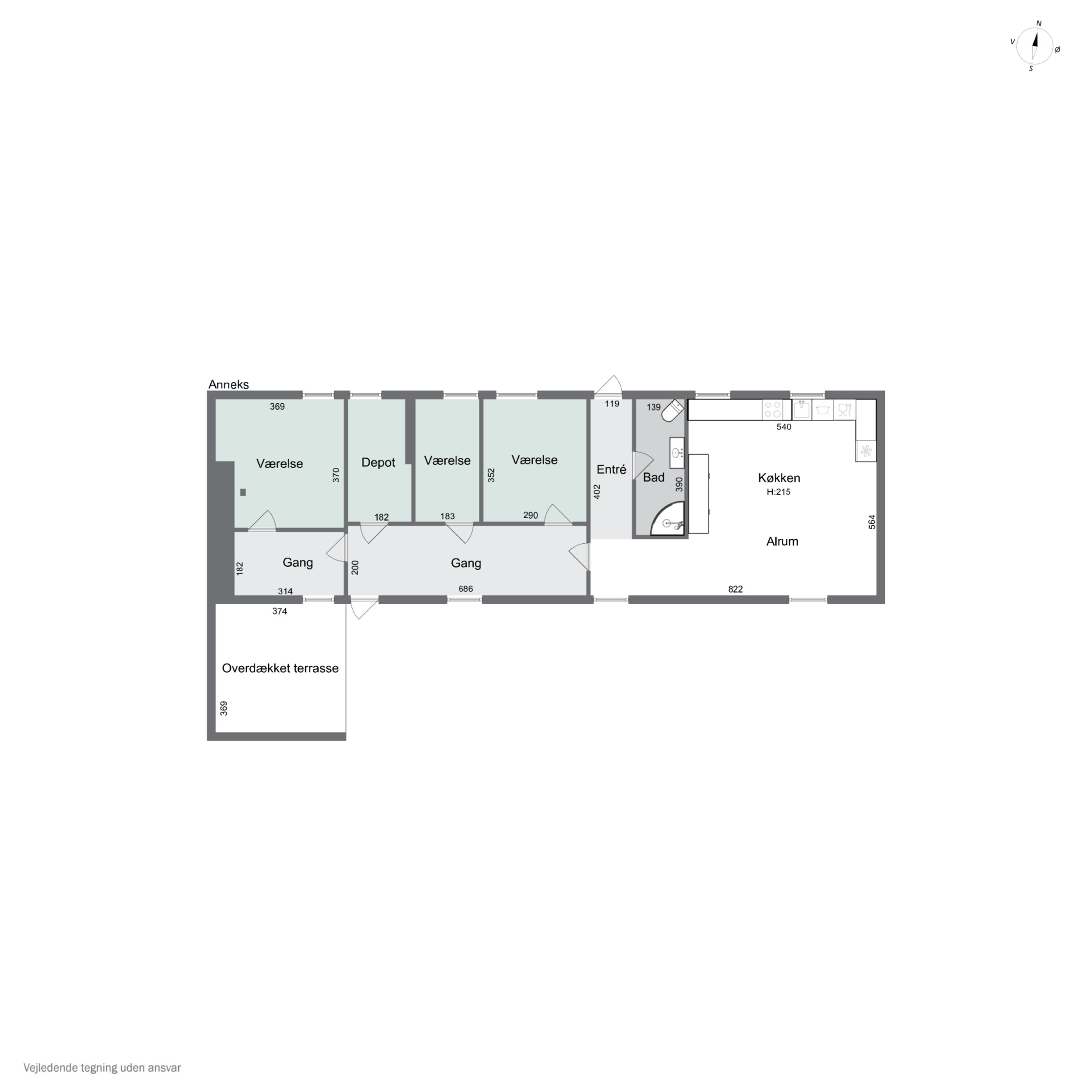 Plantegninger billede af Odensevej 307, Ladby, 5300 Kerteminde