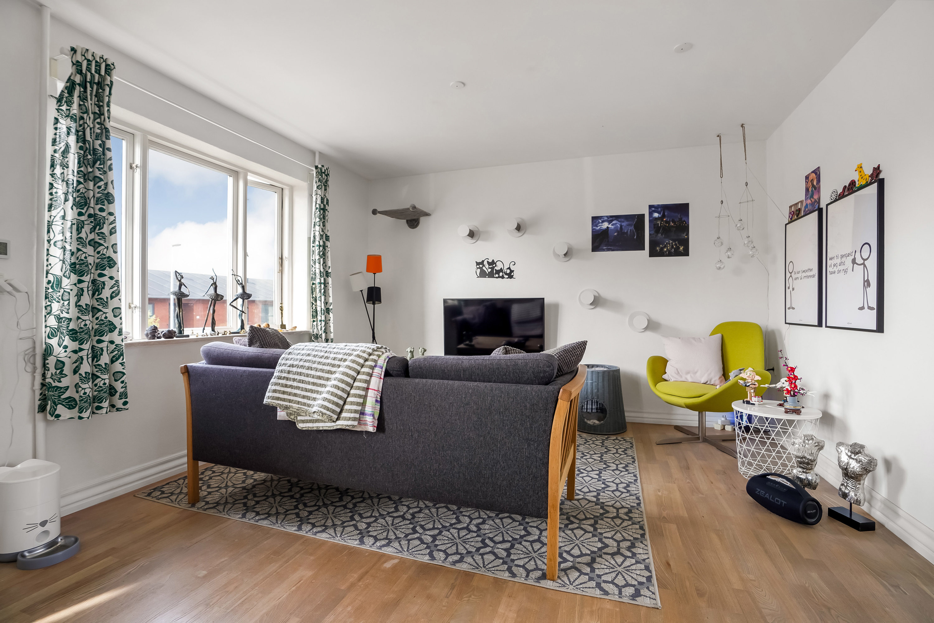 Fremhævet stue billede i fuldskærmstilstand. Billede af Vinkelvej 10, 8740 Brædstrup