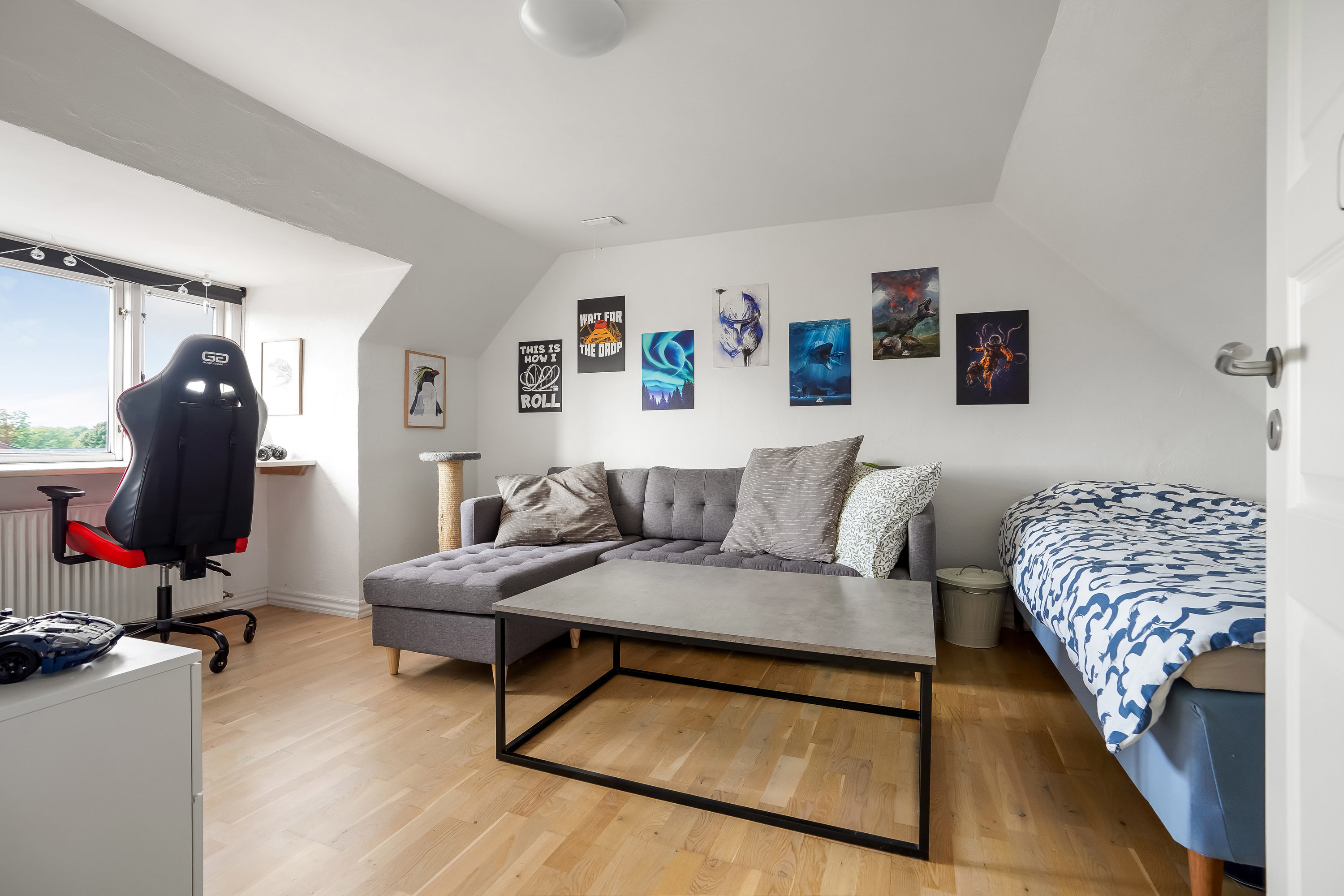 Fremhævet stue billede i fuldskærmstilstand. Billede af Vinkelvej 10, 8740 Brædstrup