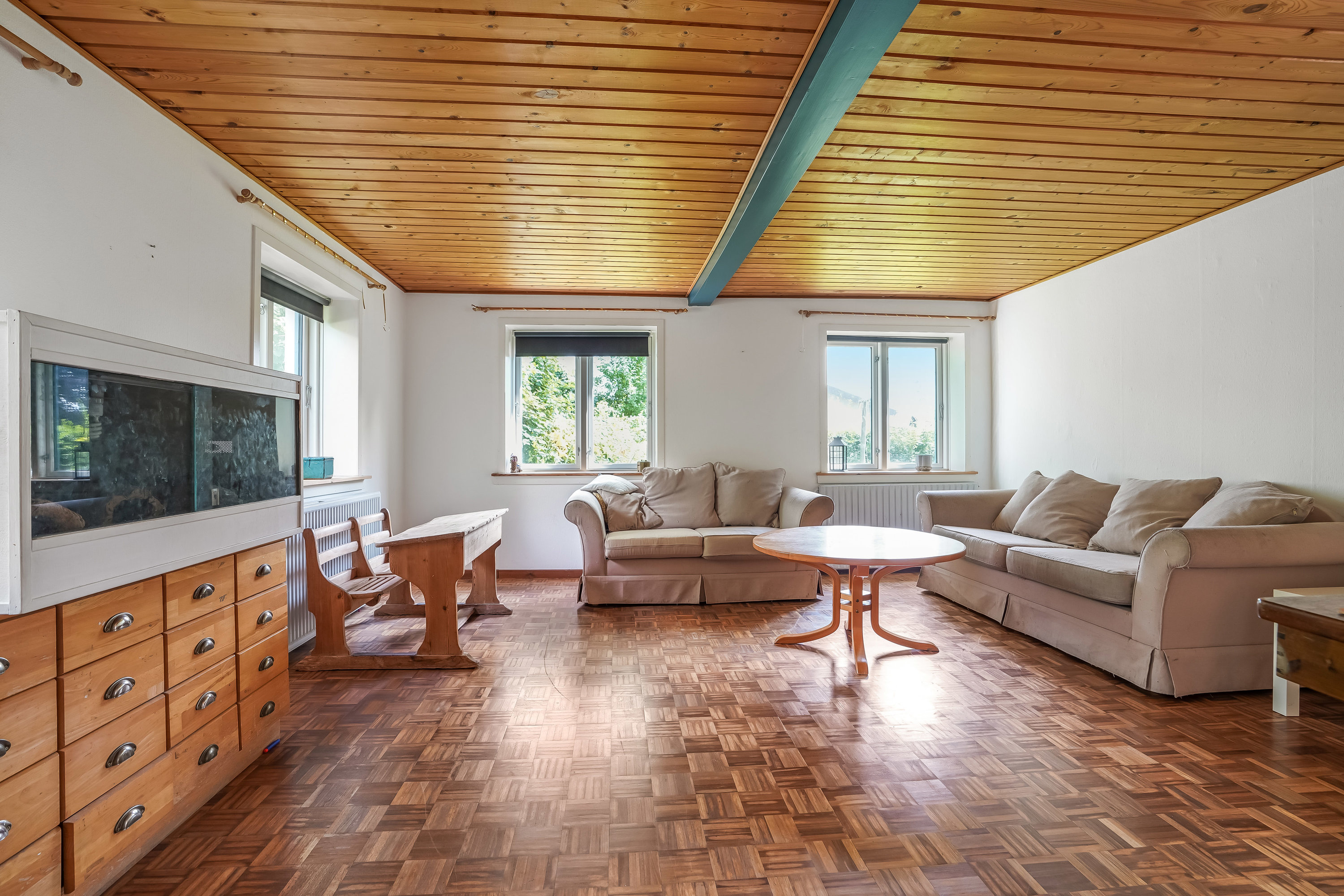 Fremhævet stue billede i fuldskærmstilstand. Billede af Ildvedvej 73, Ildved, 7300 Jelling