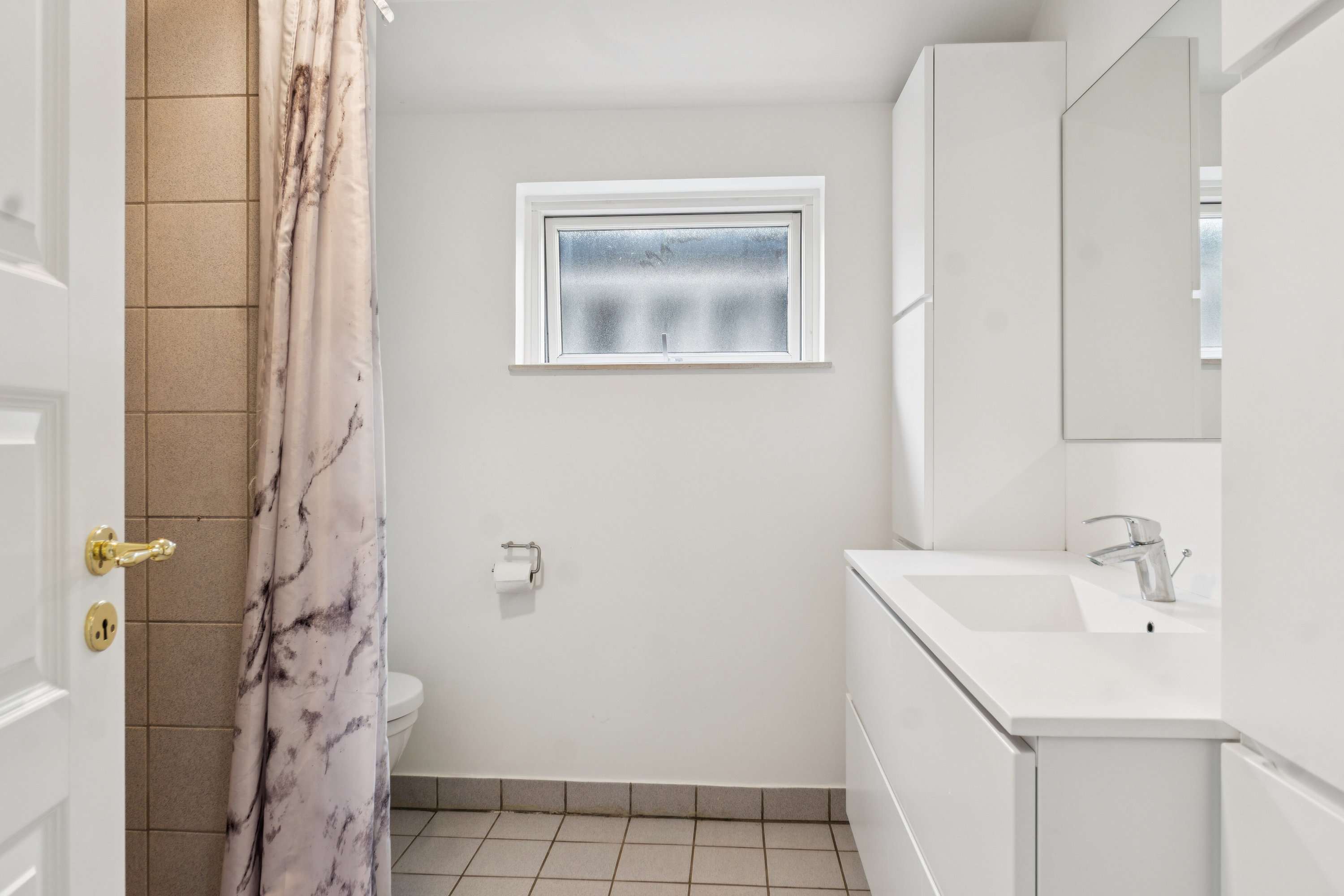 Fremhævet badeværelse billede i fuldskærmstilstand. Billede af Kystvej 27, Lundeborg, 5874 Hesselager