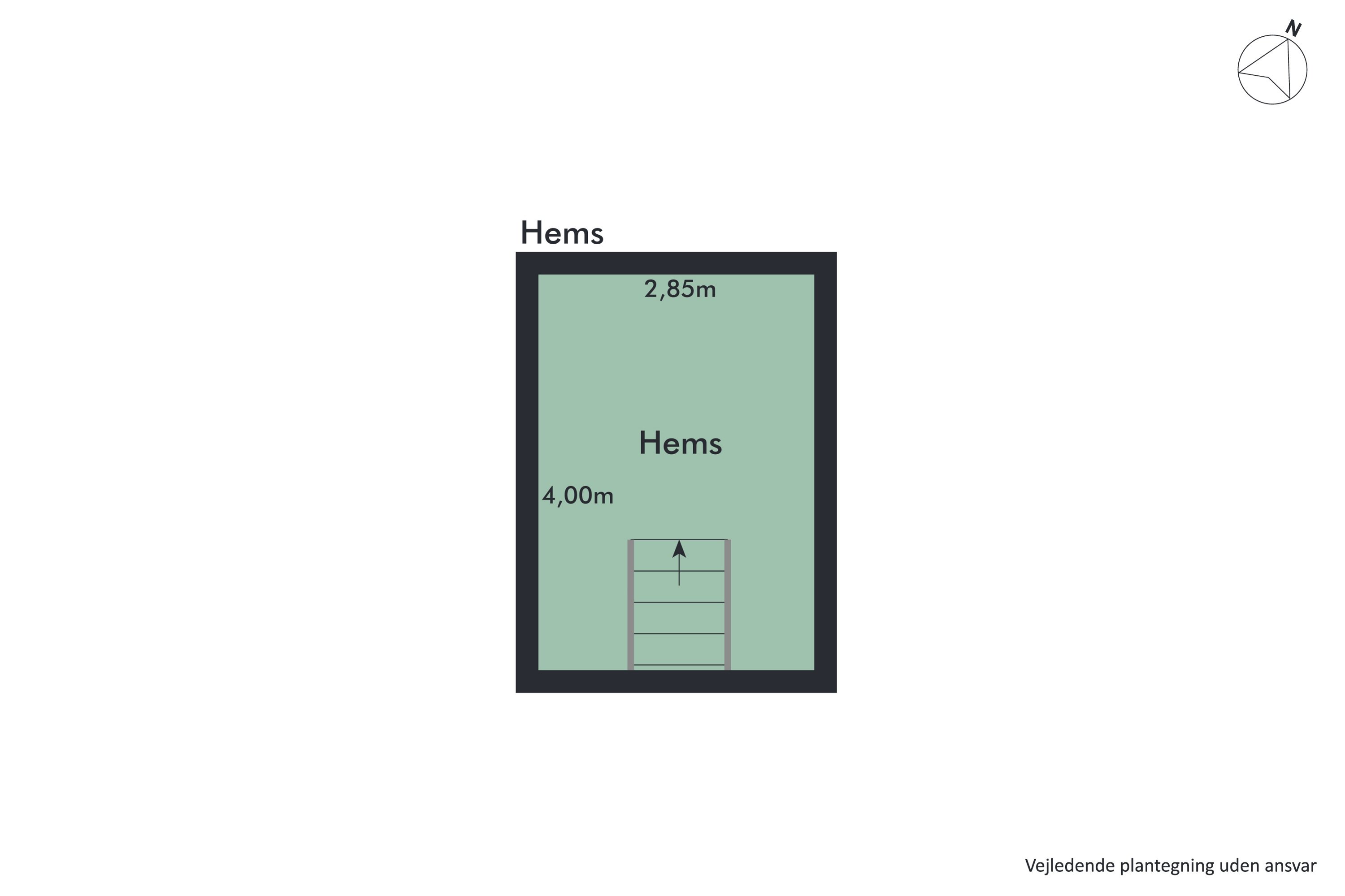 Plantegninger billede af Ellebæk 22, 9400 Nørresundby