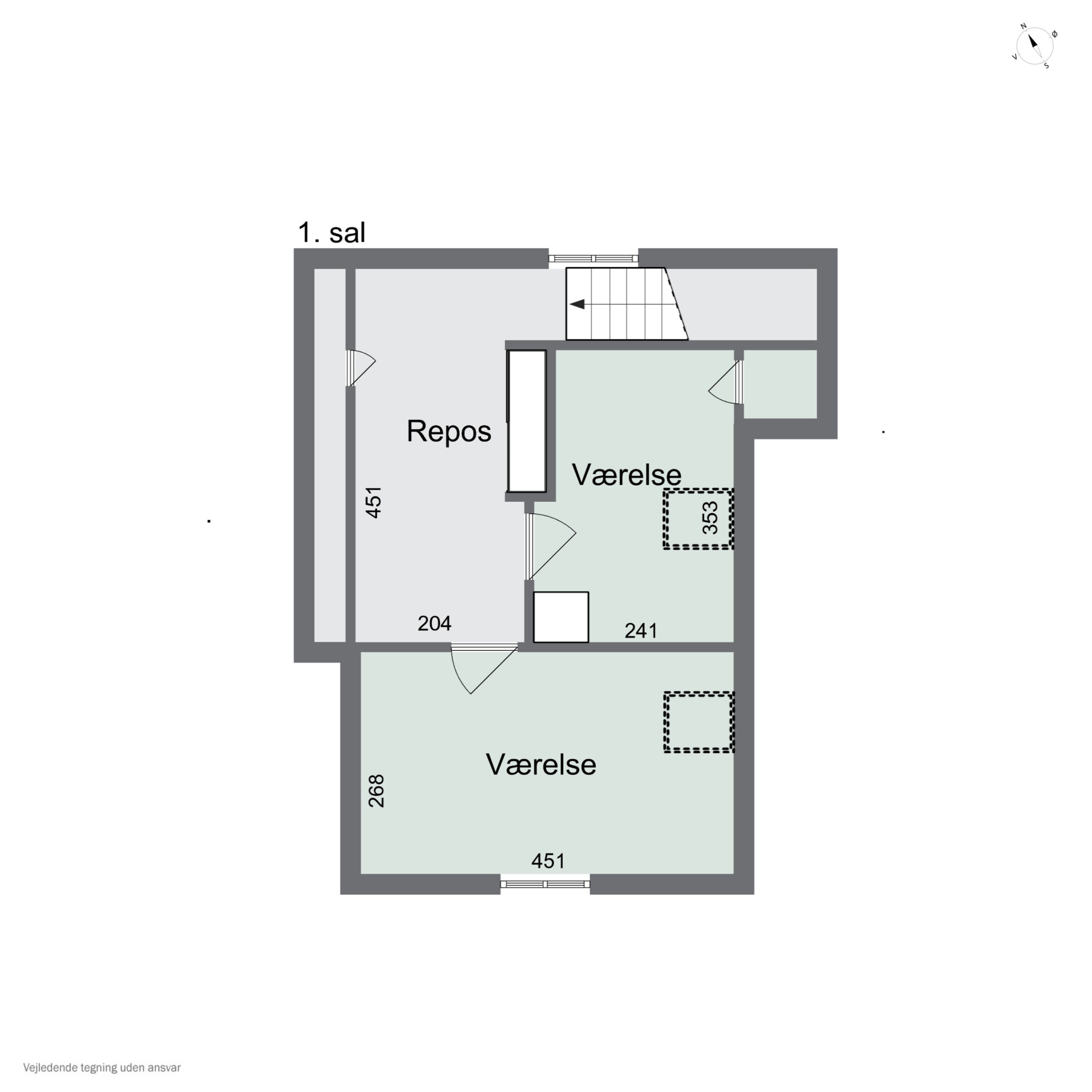 Plantegninger billede af Kystvej 27, Lundeborg, 5874 Hesselager