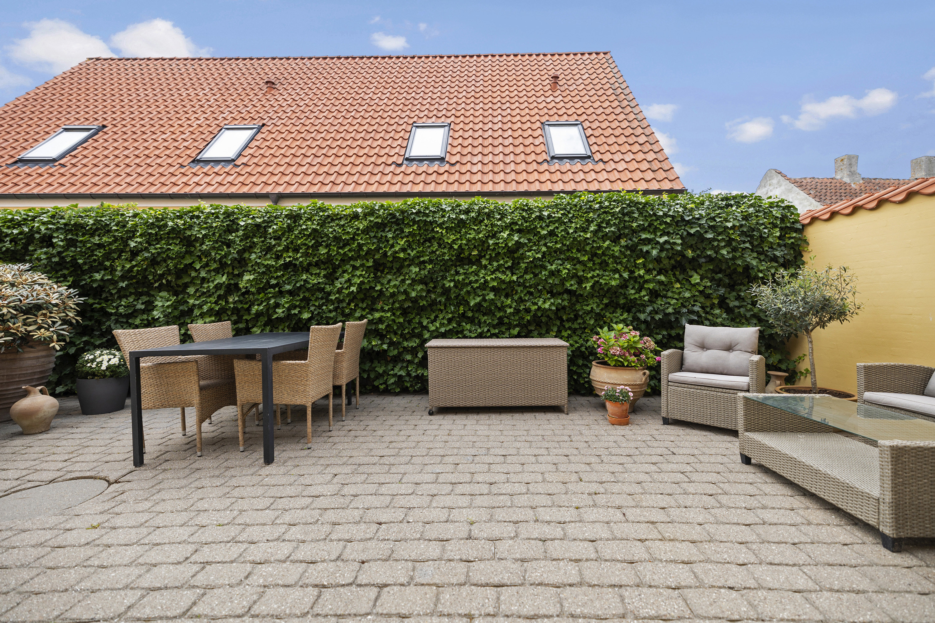 Fremhævet terrasse billede i fuldskærmstilstand. Billede af Algade 7, 4220 Korsør