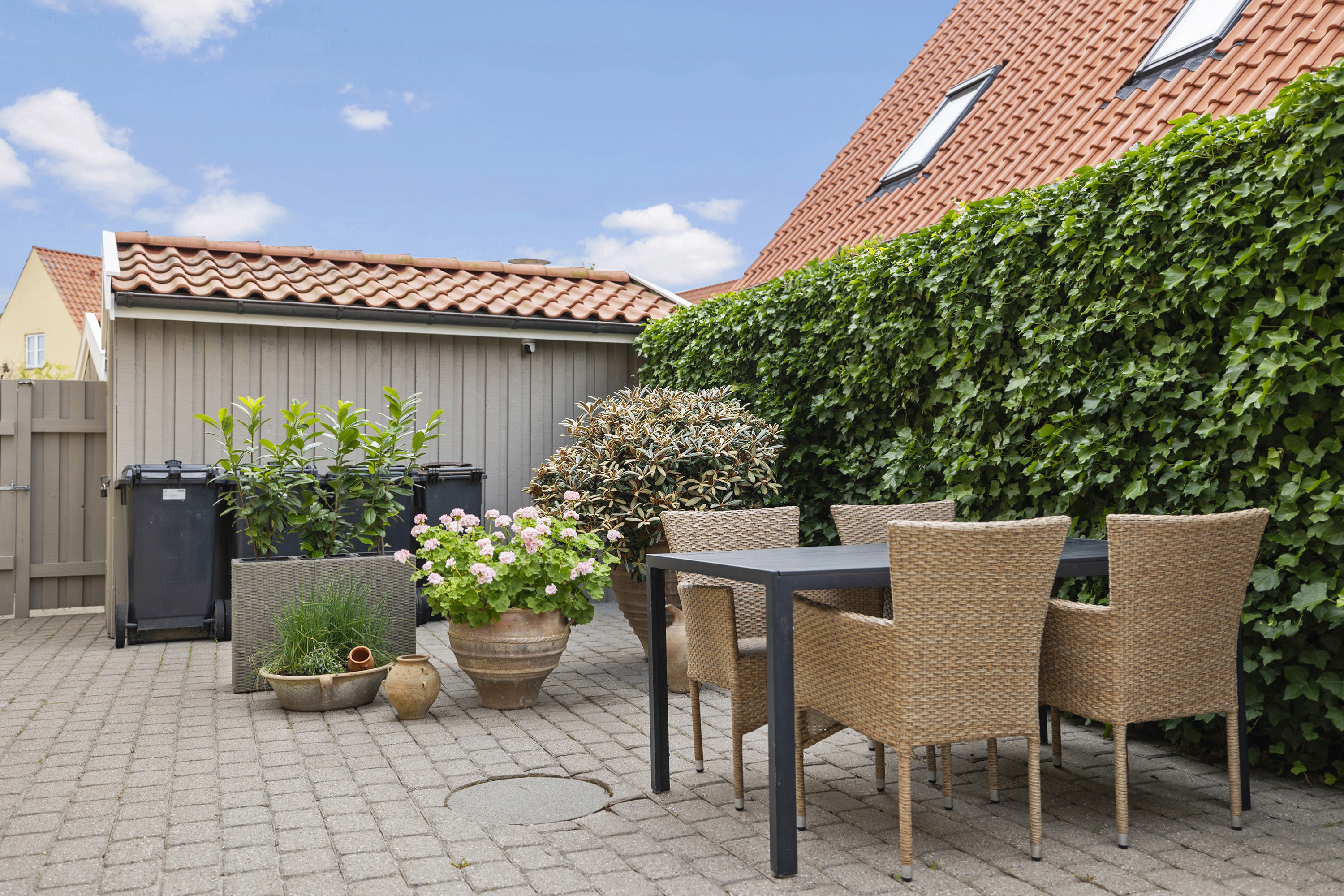 Fremhævet terrasse billede i fuldskærmstilstand. Billede af Algade 7, 4220 Korsør