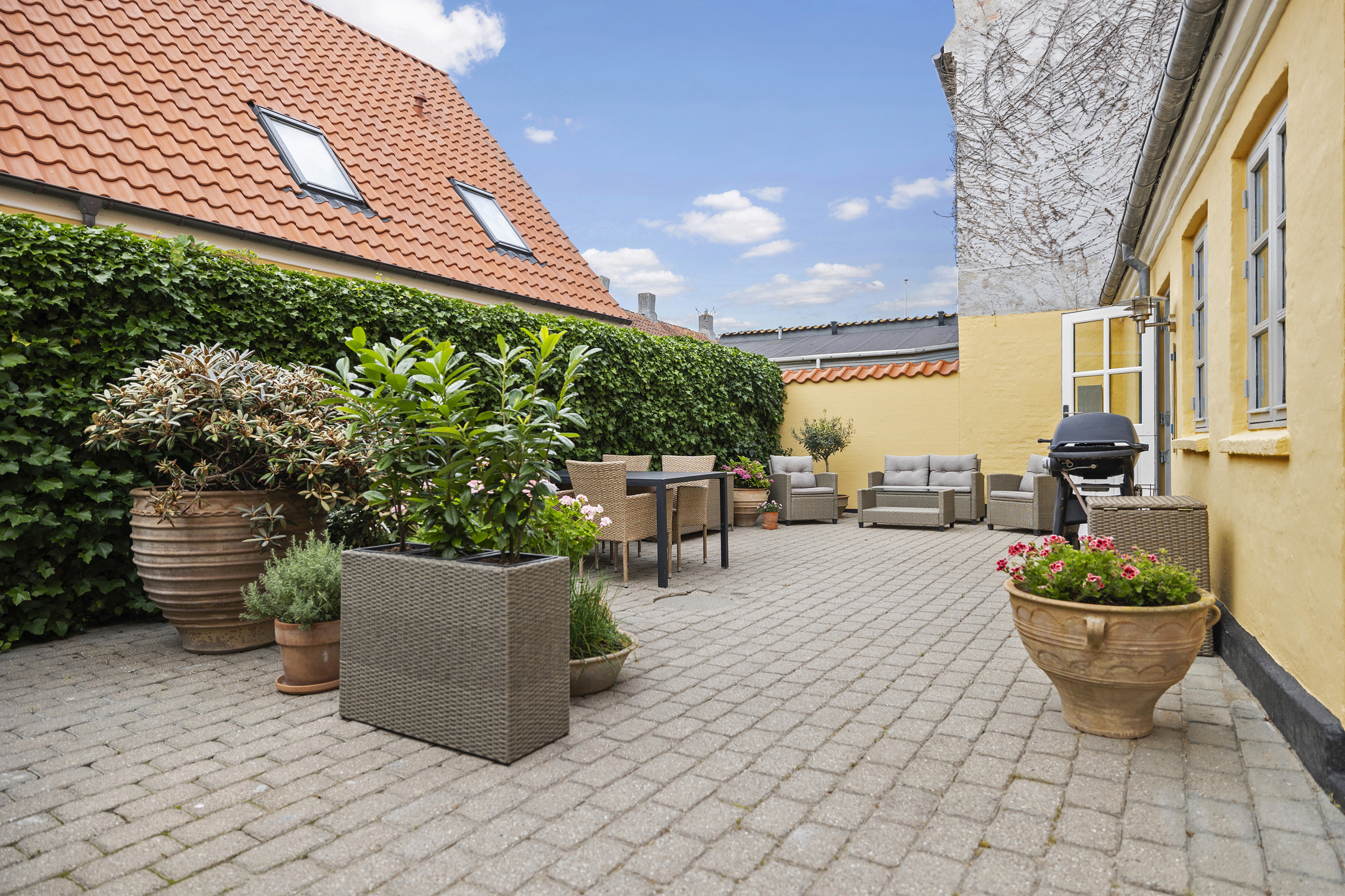 Fremhævet terrasse billede i fuldskærmstilstand. Billede af Algade 7, 4220 Korsør