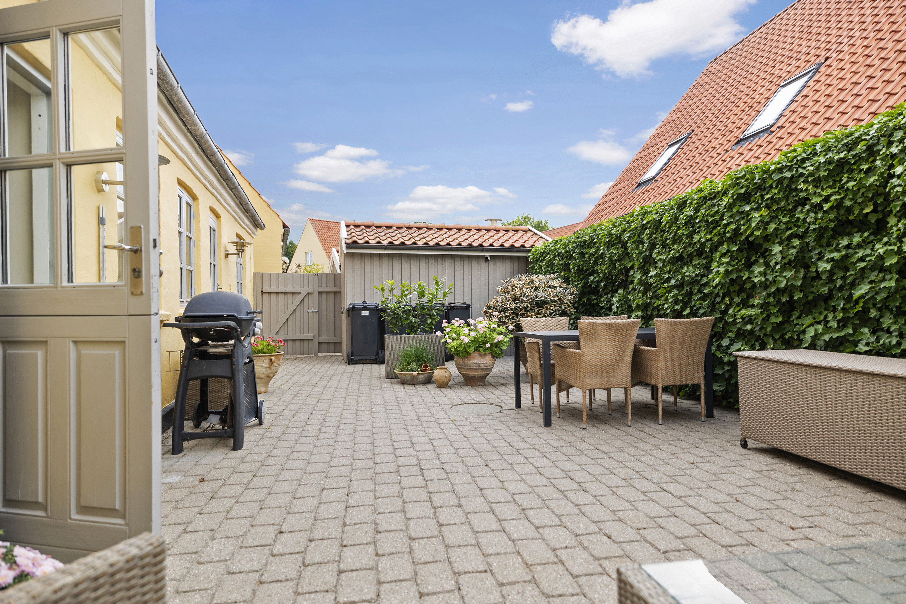 Fremhævet terrasse billede i fuldskærmstilstand. Billede af Algade 7, 4220 Korsør