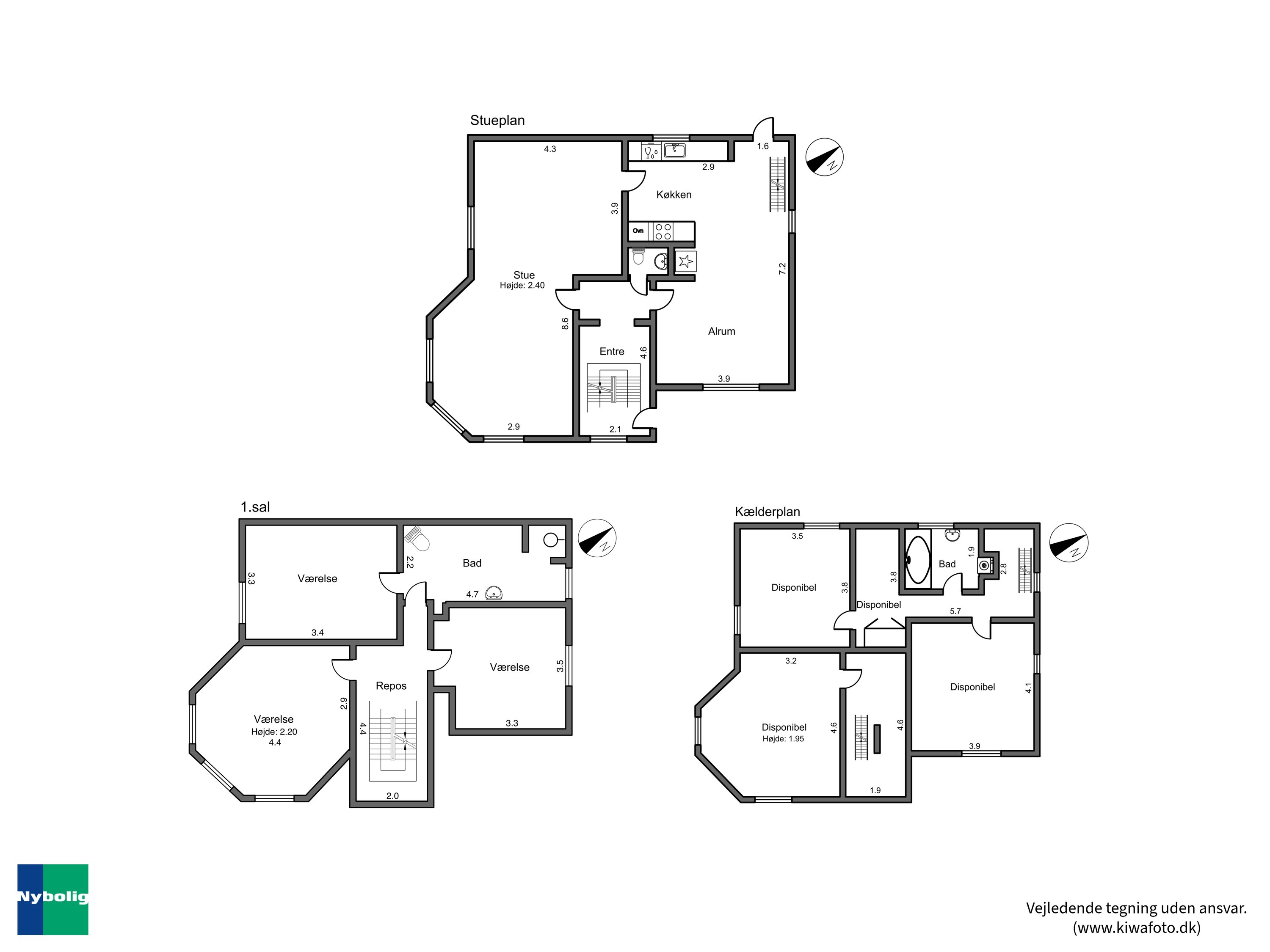 Plantegninger billede af Refshalevej 36, 4930 Maribo