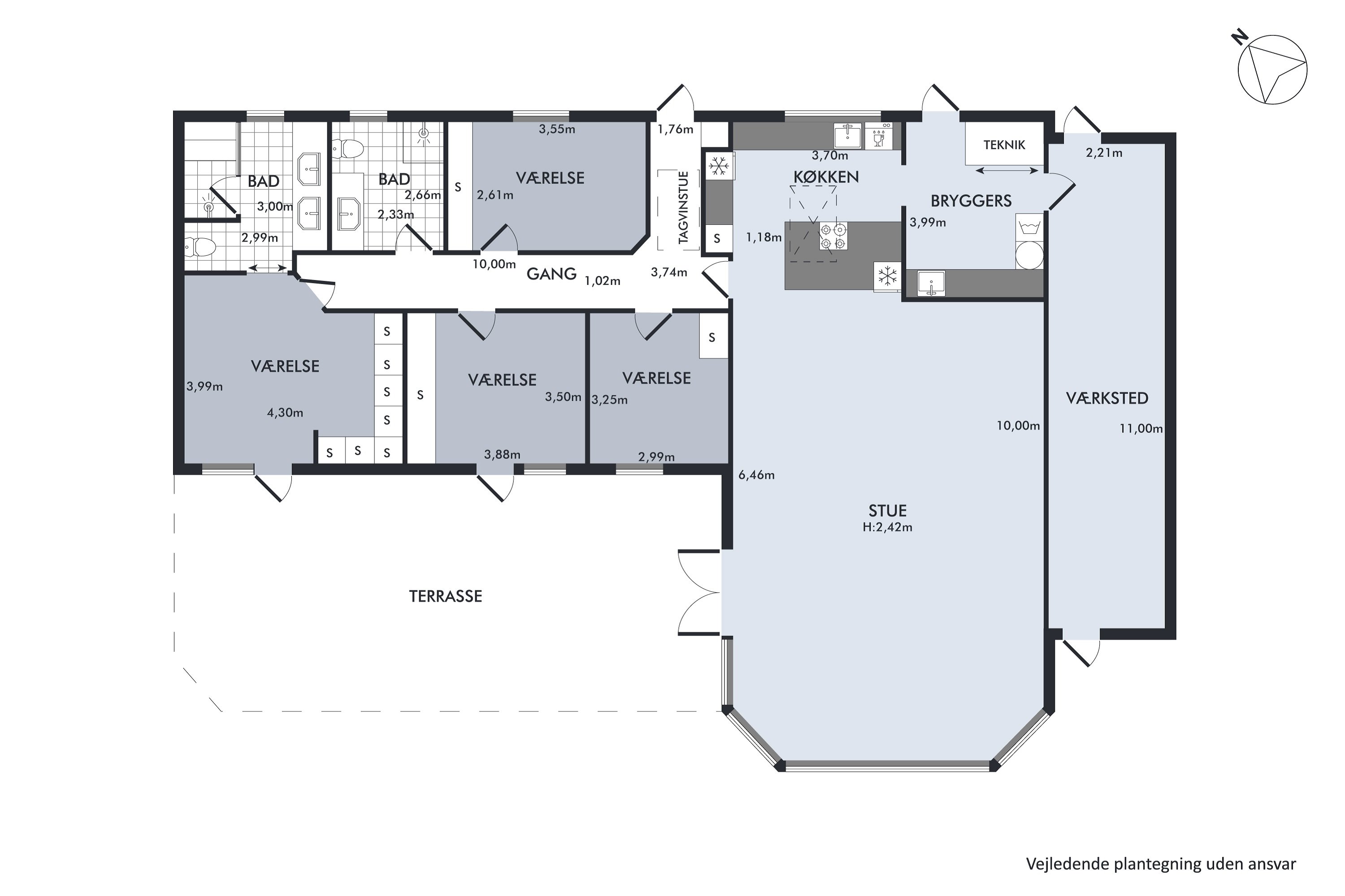 Plantegninger billede af Åstræde 19, Strøby Egede, 4600 Køge