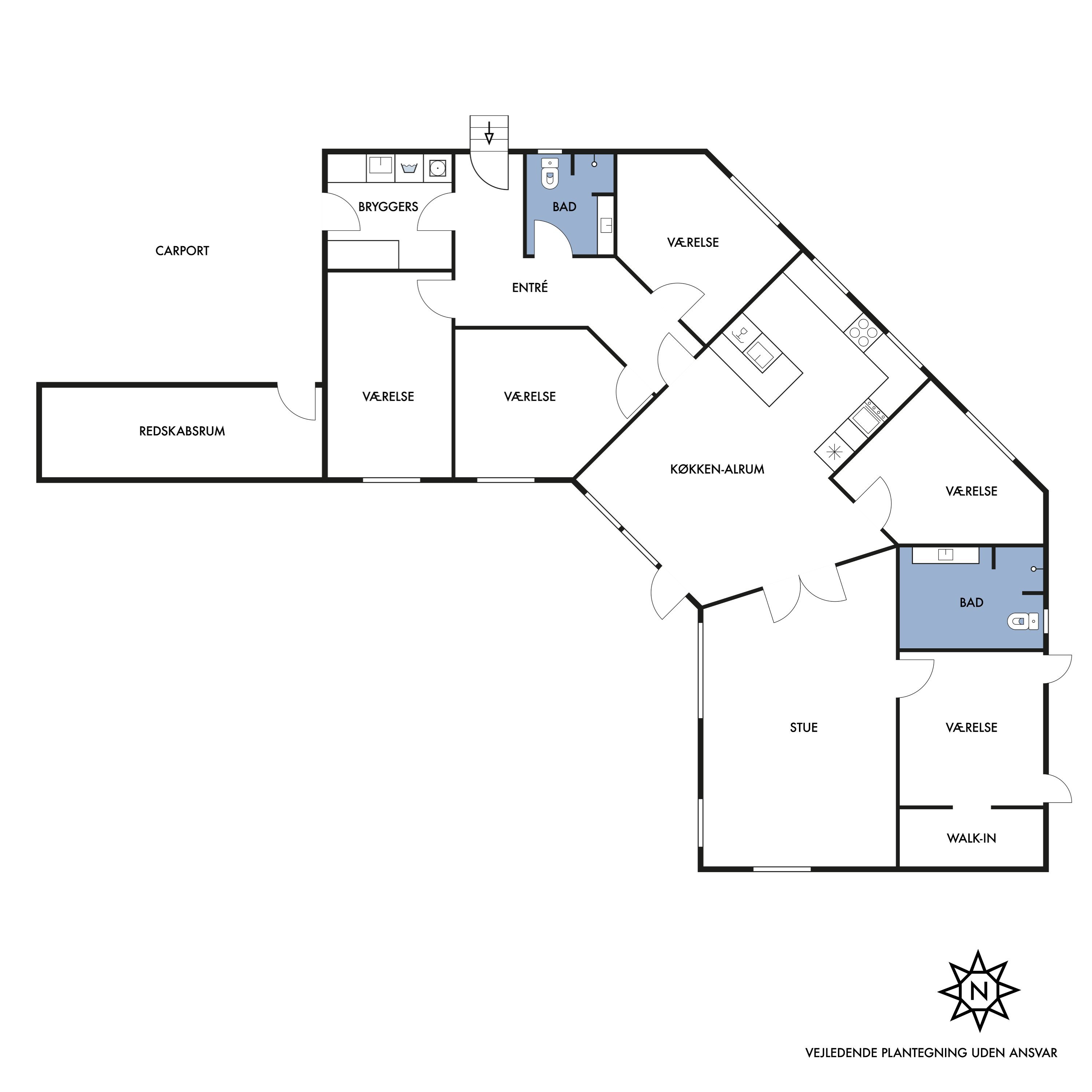 Plantegninger billede af Nørregårds Alle 16, 8362 Hørning