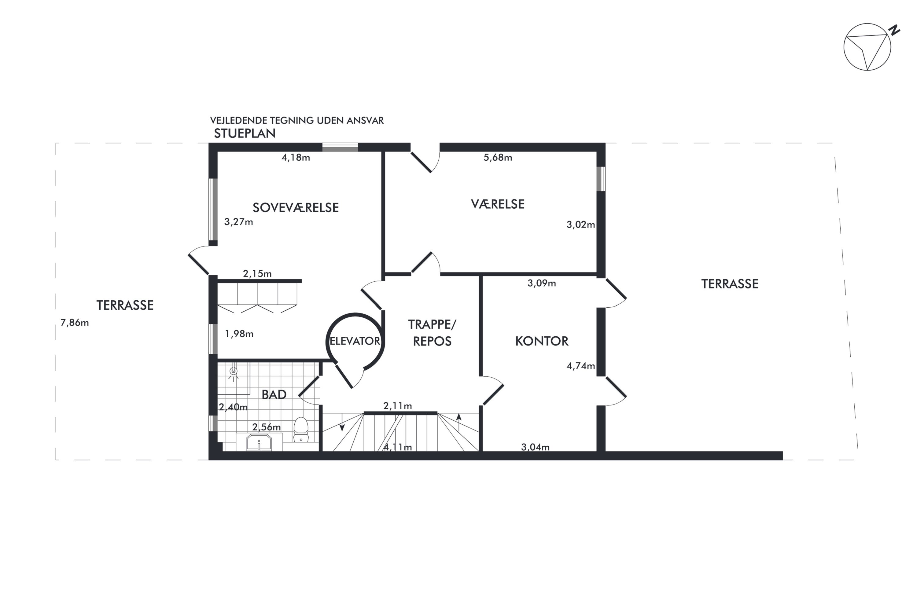 Plantegninger billede af Købkesvej 10E, Vejgaard, 9000 Aalborg