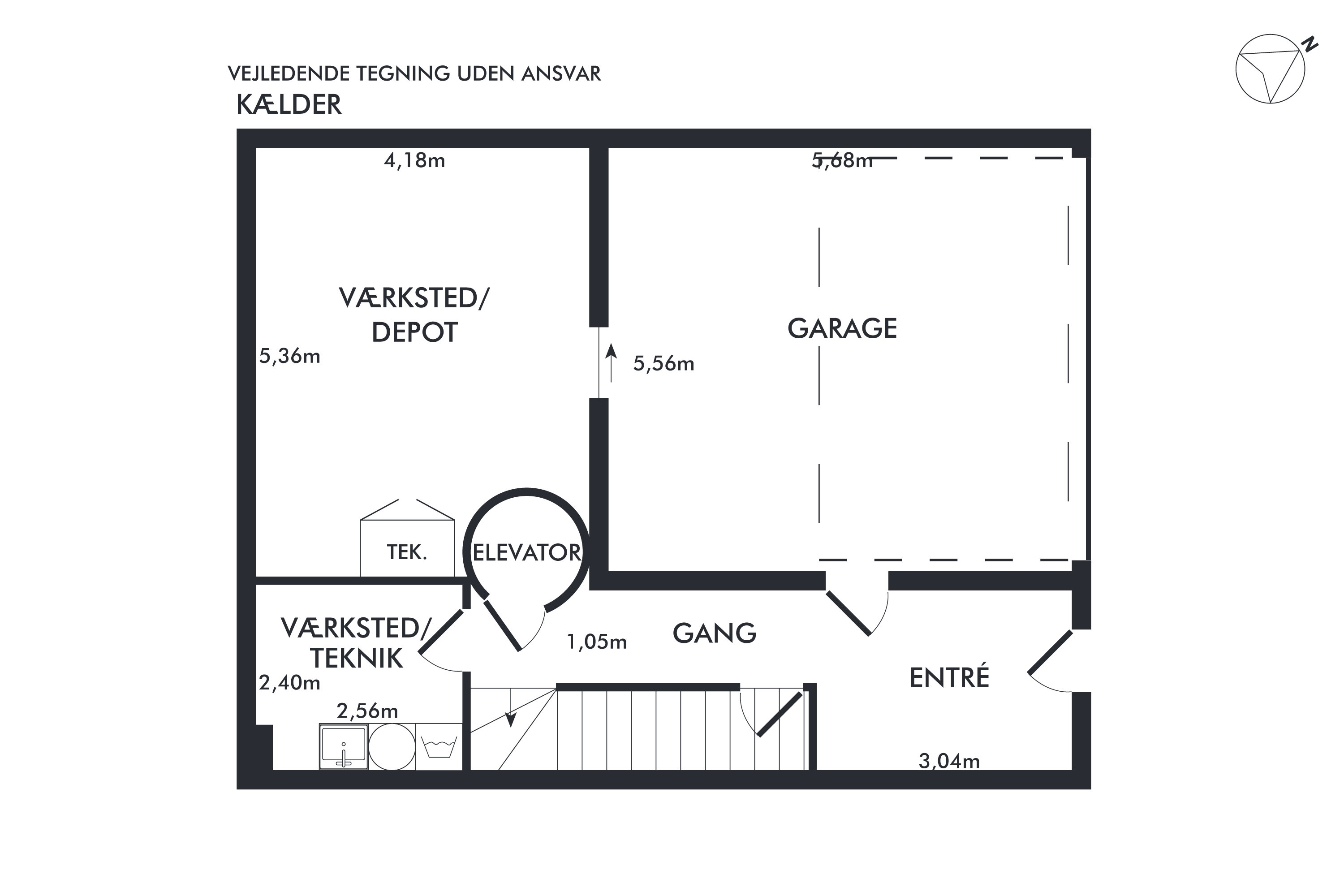 Plantegninger billede af Købkesvej 10E, Vejgaard, 9000 Aalborg
