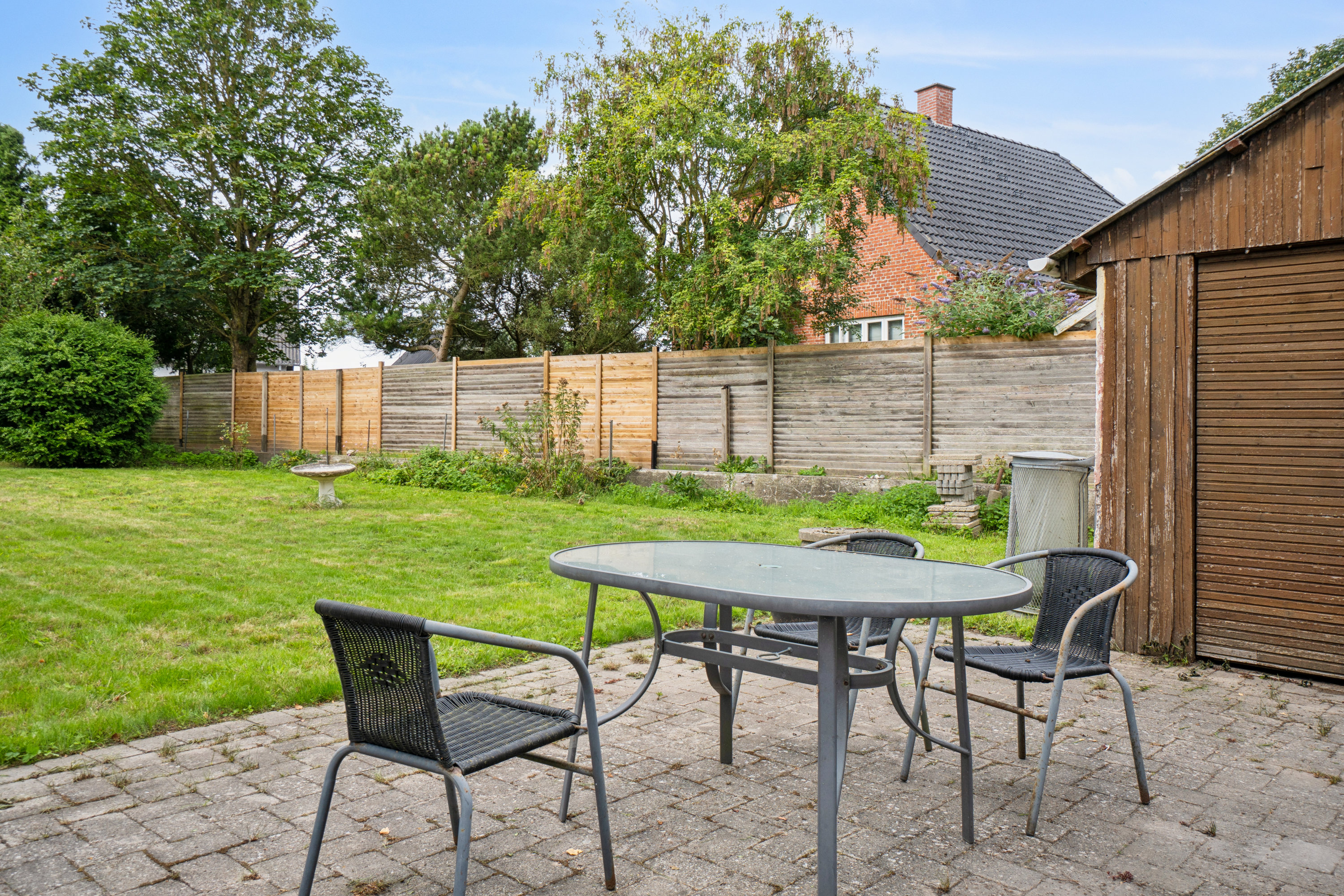 Fremhævet terrasse billede i fuldskærmstilstand. Billede af Brovej 30, 4241 Vemmelev