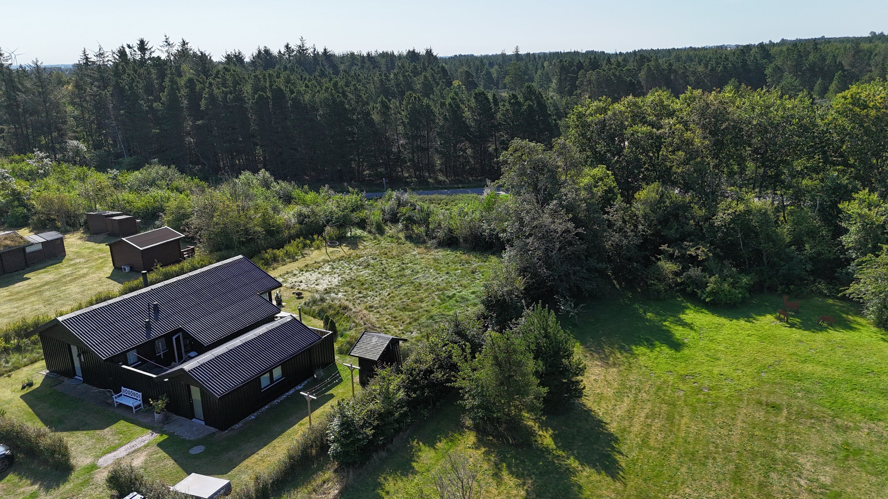 Fremhævet  billede i fuldskærmstilstand. Billede af Grævlingevej 6, Krogen, 9460 Brovst