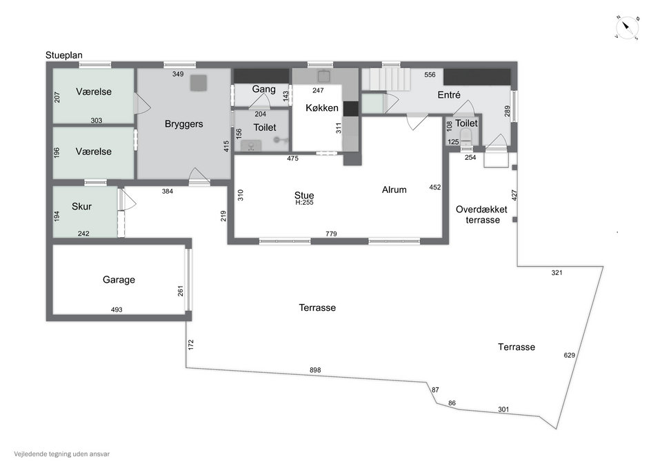 Plantegninger billede af Brovej 30, 4241 Vemmelev