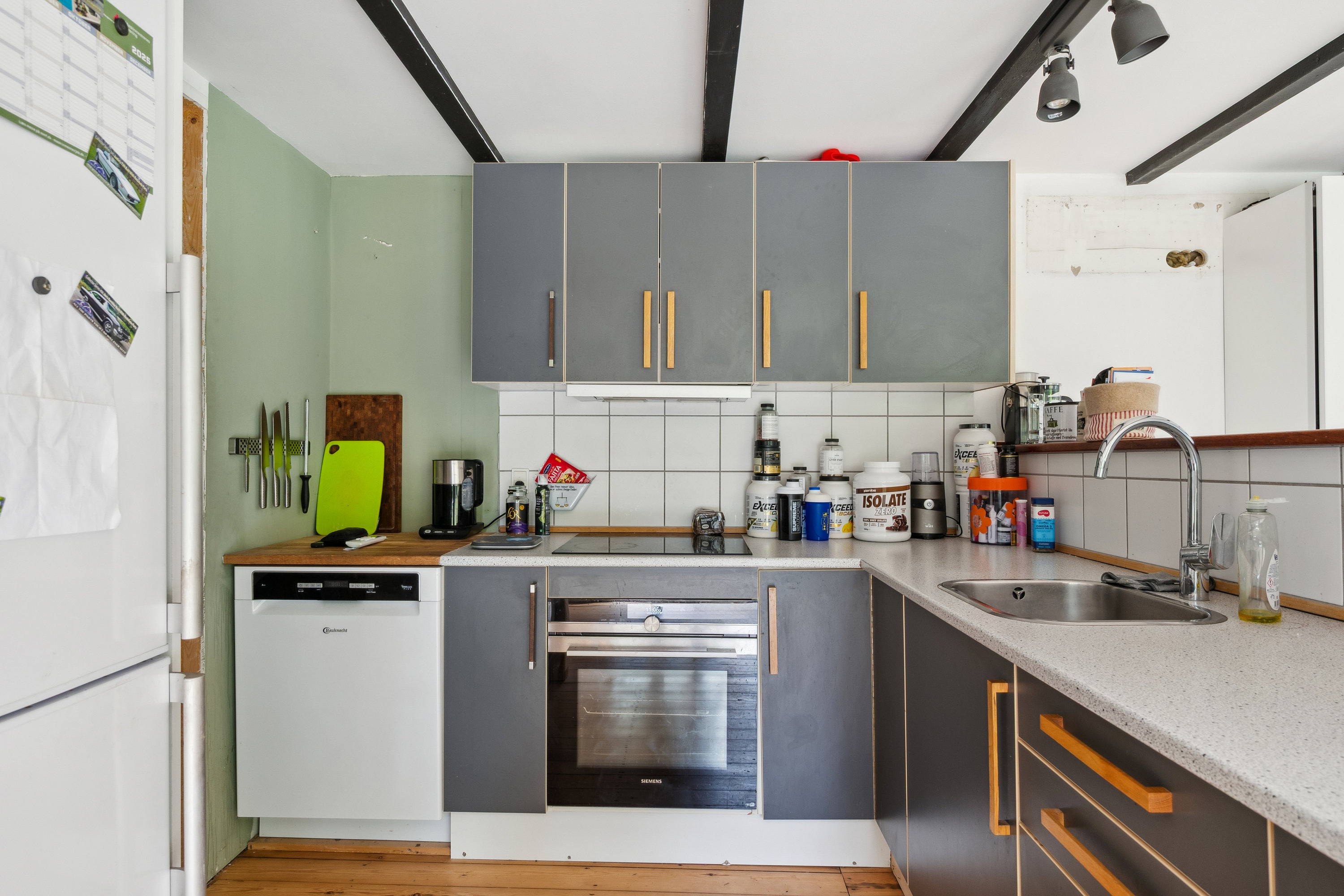 Fremhævet køkken billede i fuldskærmstilstand. Billede af Sogneskellet 6, 8250 Egå