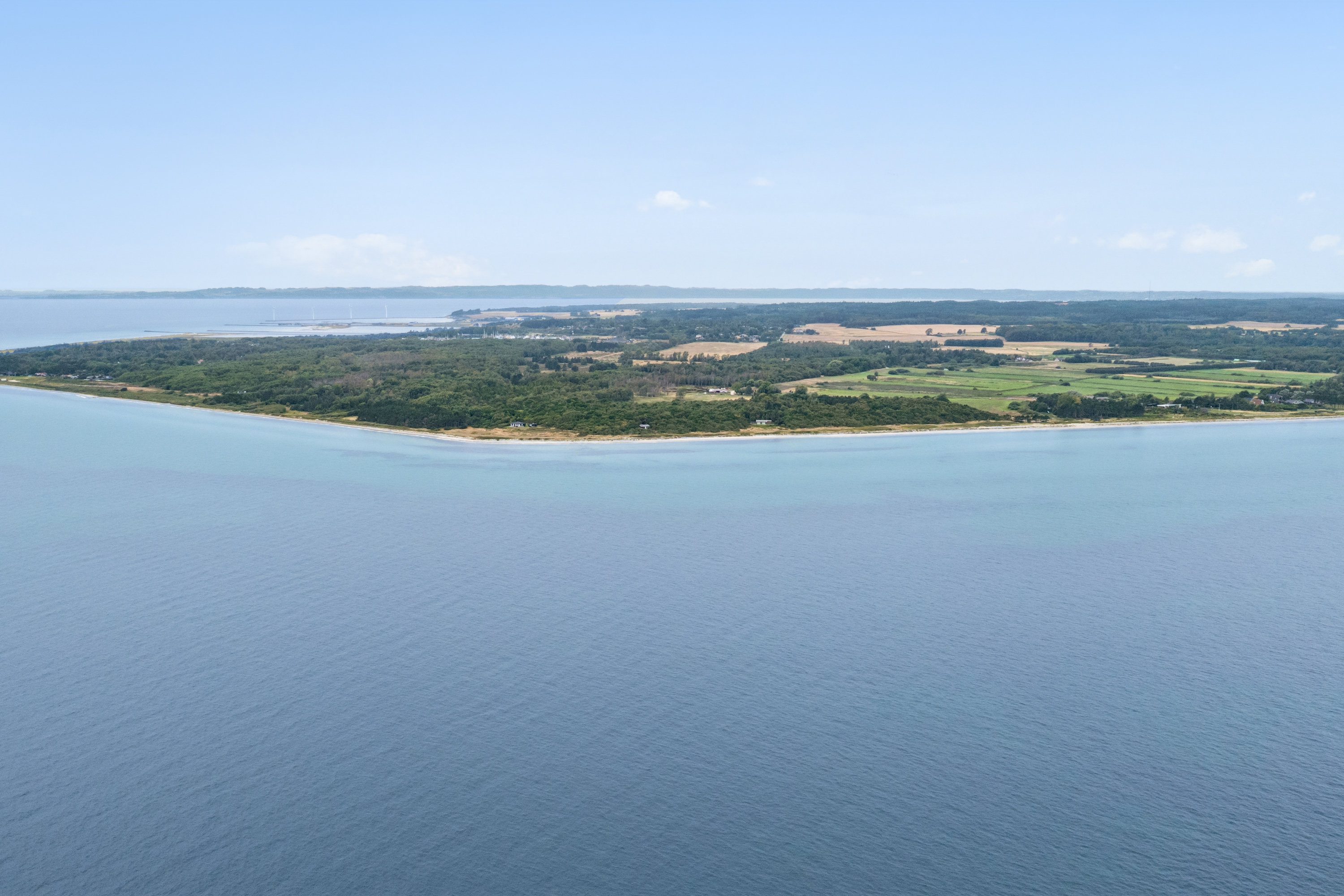 Fremhævet luftfoto billede i fuldskærmstilstand. Billede af Kristoffervejen 56, pcl. 5., Elsegårde, 8400 Ebeltoft