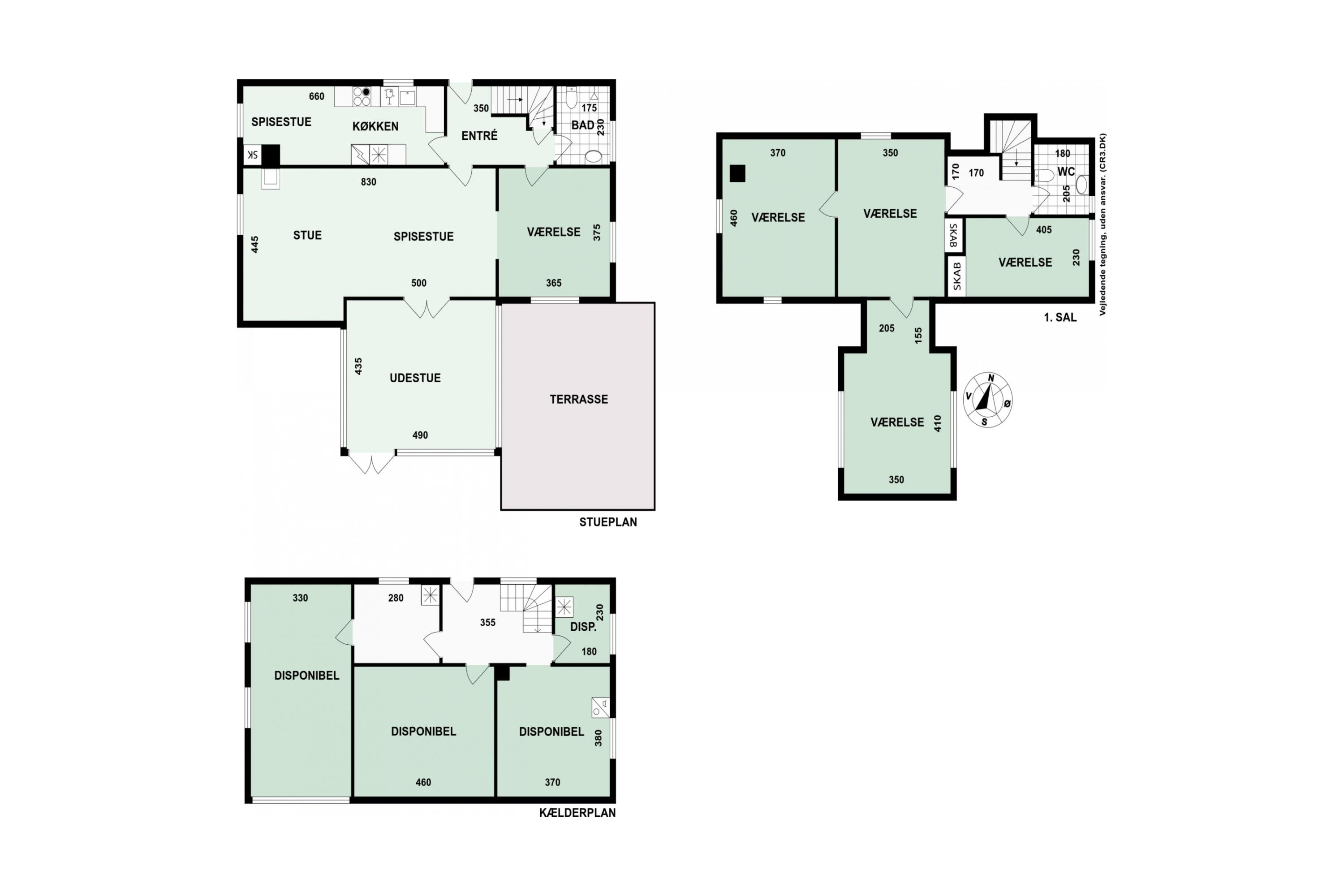 Plantegninger billede af Ventegodtsvej 5, Kildekrog, 3100 Hornbæk