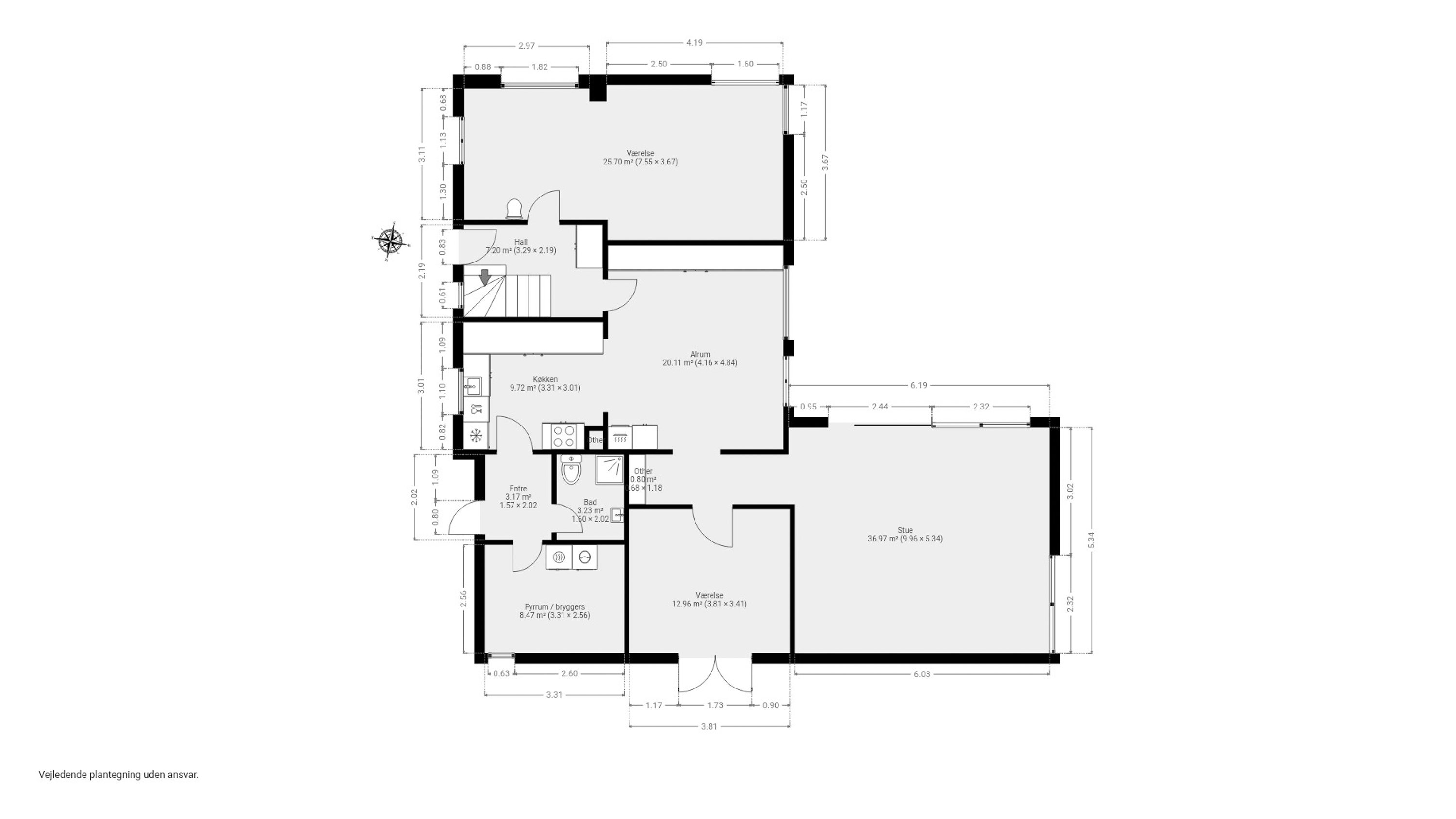 Plantegninger billede af Ny Stenderupvej 27, Ny Stenderup, 5672 Broby