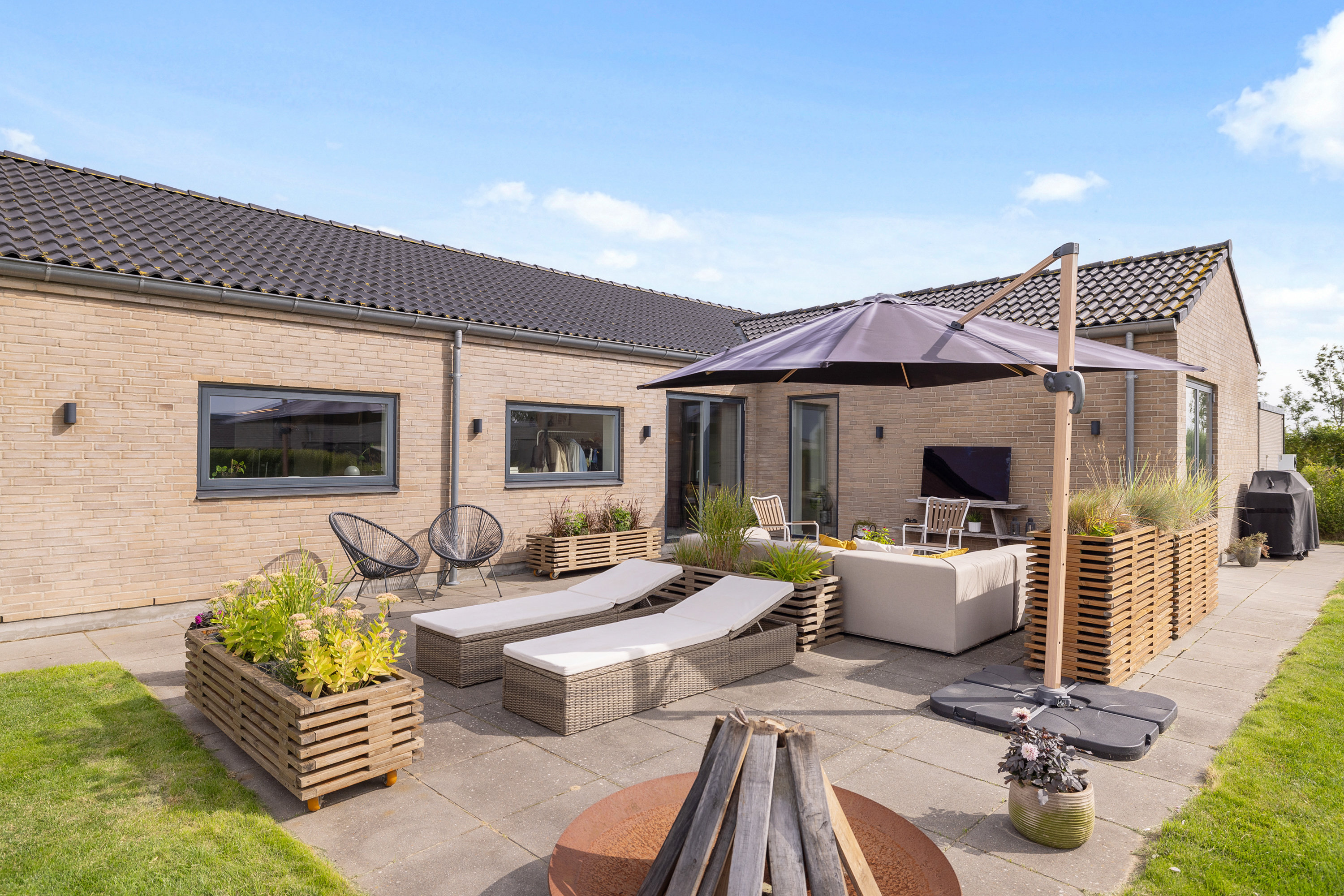 Fremhævet  billede i fuldskærmstilstand. Billede af Blomsterparken 59, Herskind, 8464 Galten