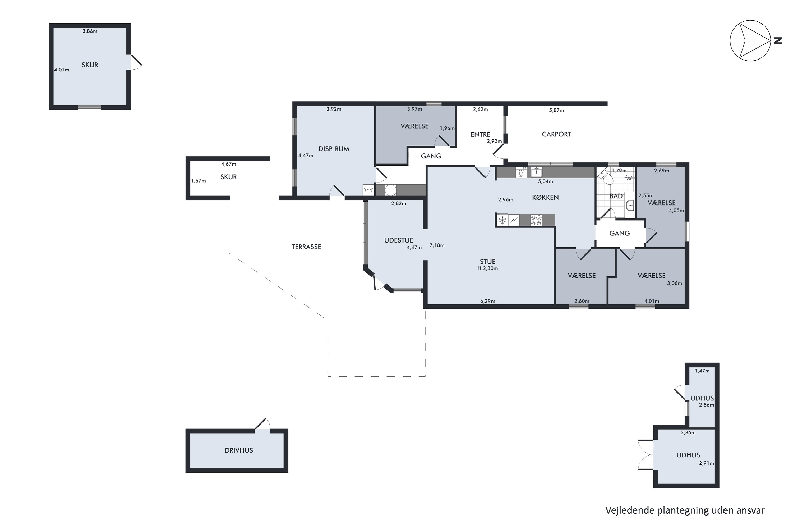 Plantegninger billede af Løvenholmvej 60, Gjesing, 8963 Auning