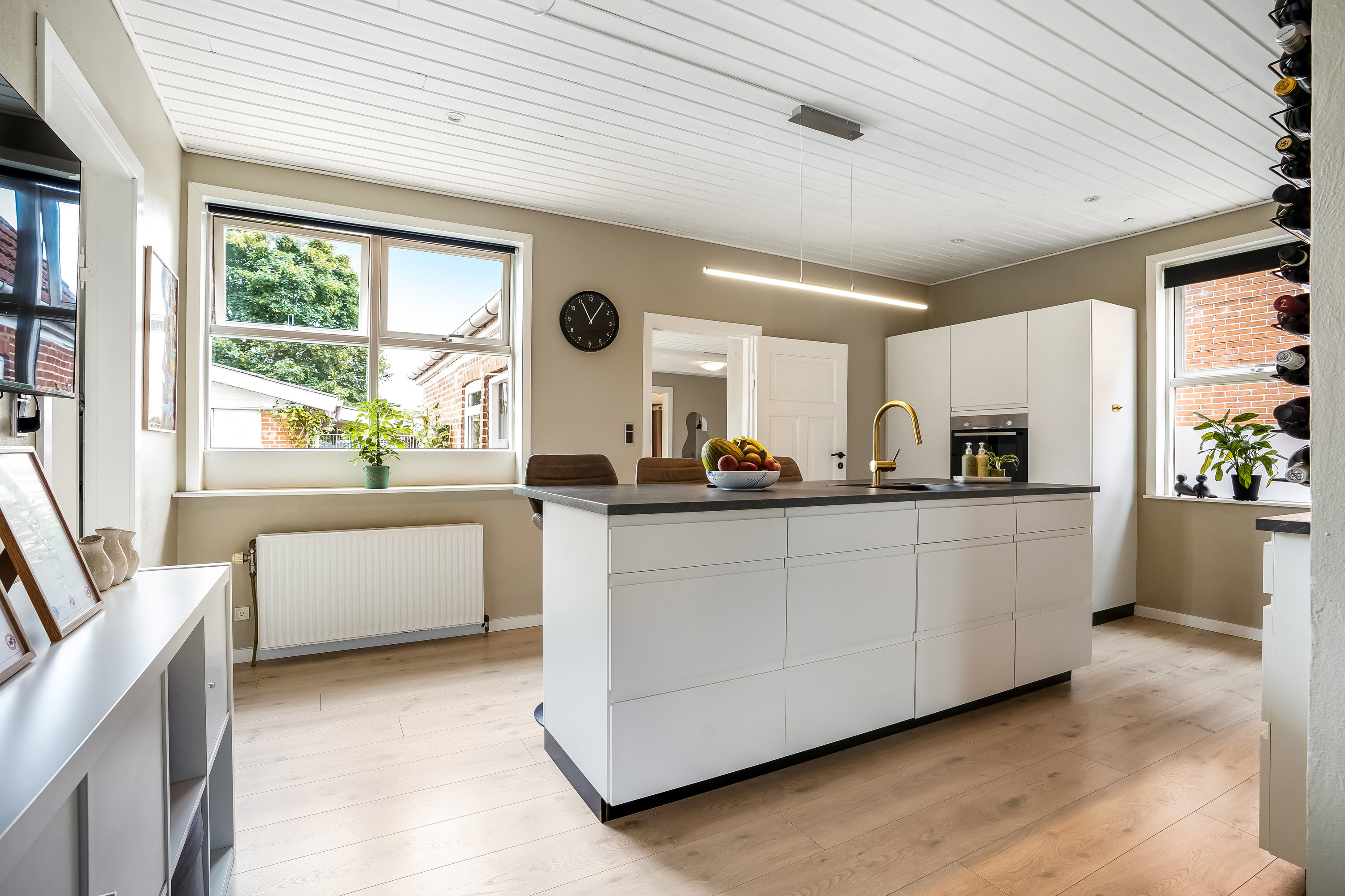 Fremhævet køkken billede i fuldskærmstilstand. Billede af Søndergade 3, 7171 Uldum