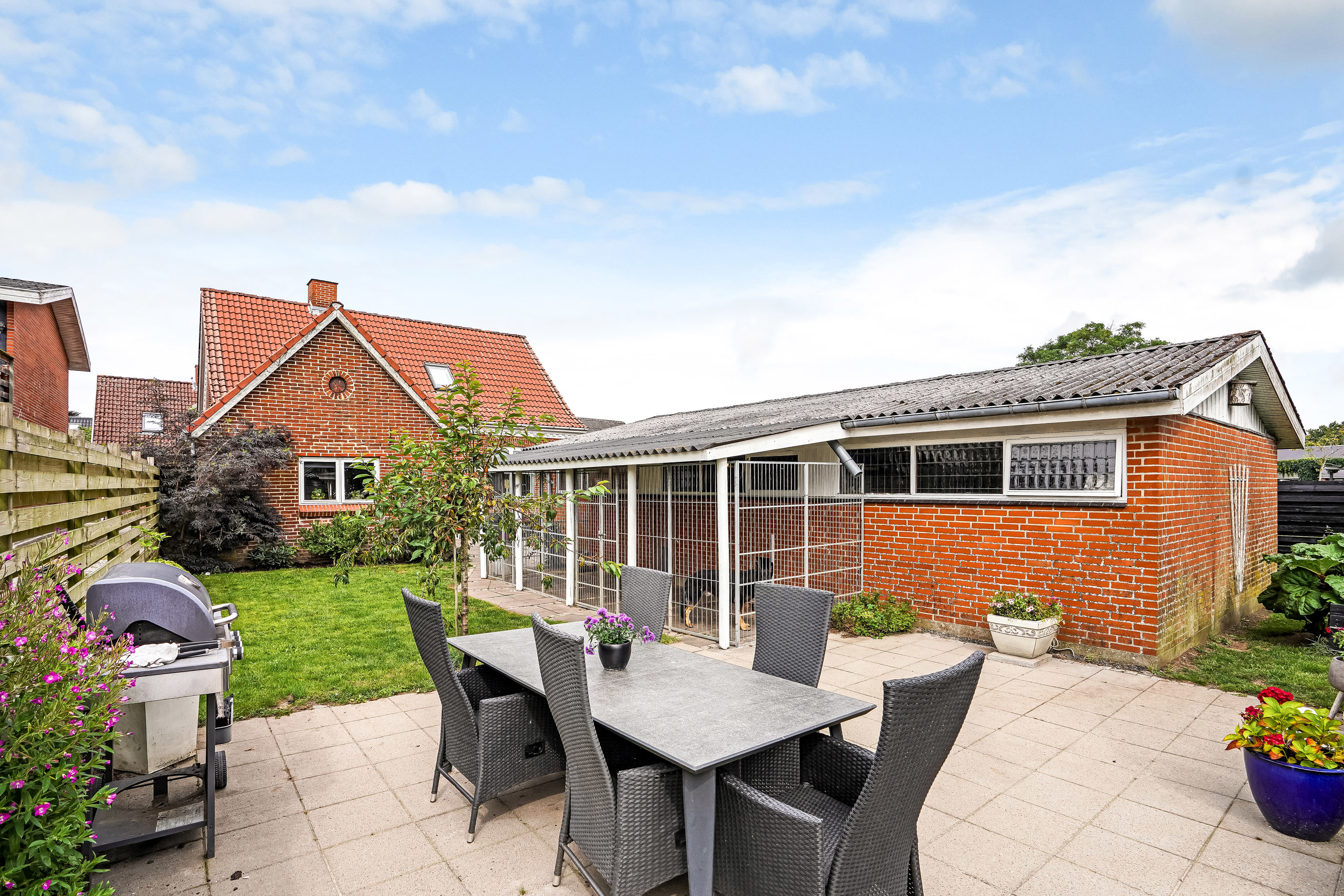 Miniaturebillede 1: terrasse. Billede af Søndergade 3, 7171 Uldum