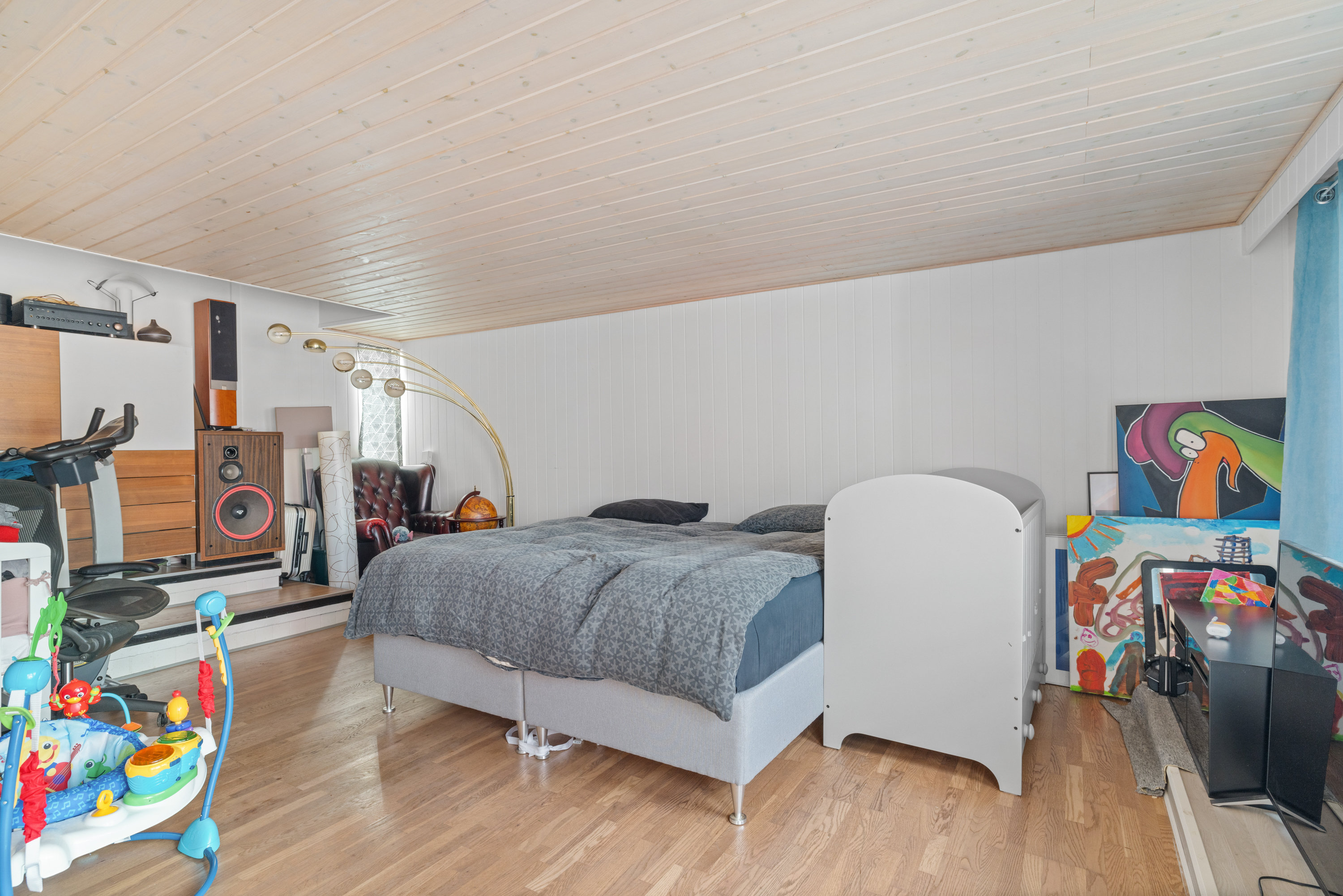 Fremhævet soveværelse billede i fuldskærmstilstand. Billede af Eskemosegyden 10, Åstrup, 5600 Faaborg